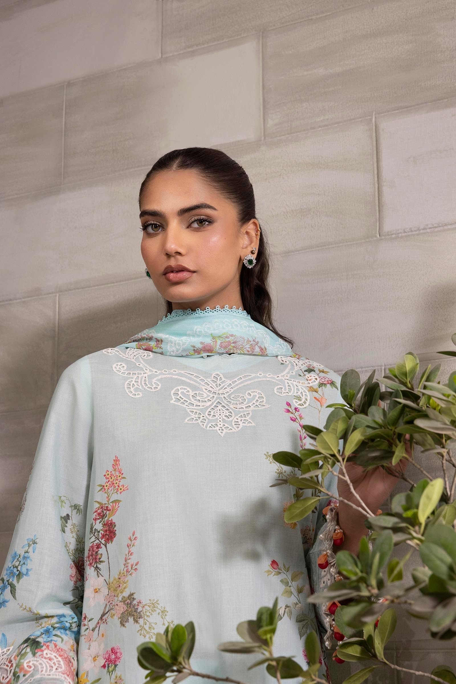 Sana Safinaz | Muzlin Spring 25 | M251-030A-3CI - Ladies Clothes -  Libasekhas