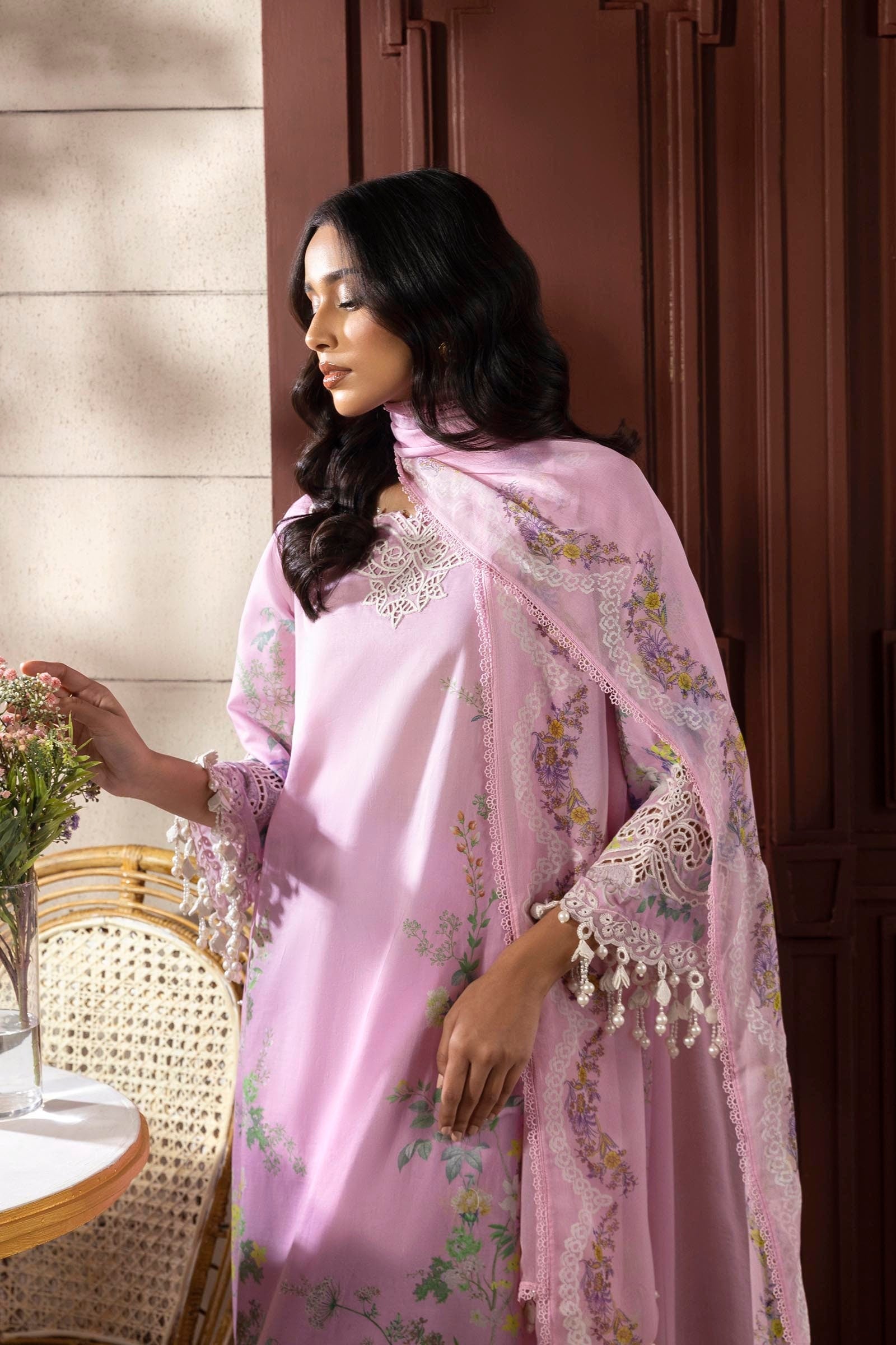 Sana Safinaz | Muzlin Spring 25 | M251-030B-3CI - Ladies Clothes -  Libasekhas