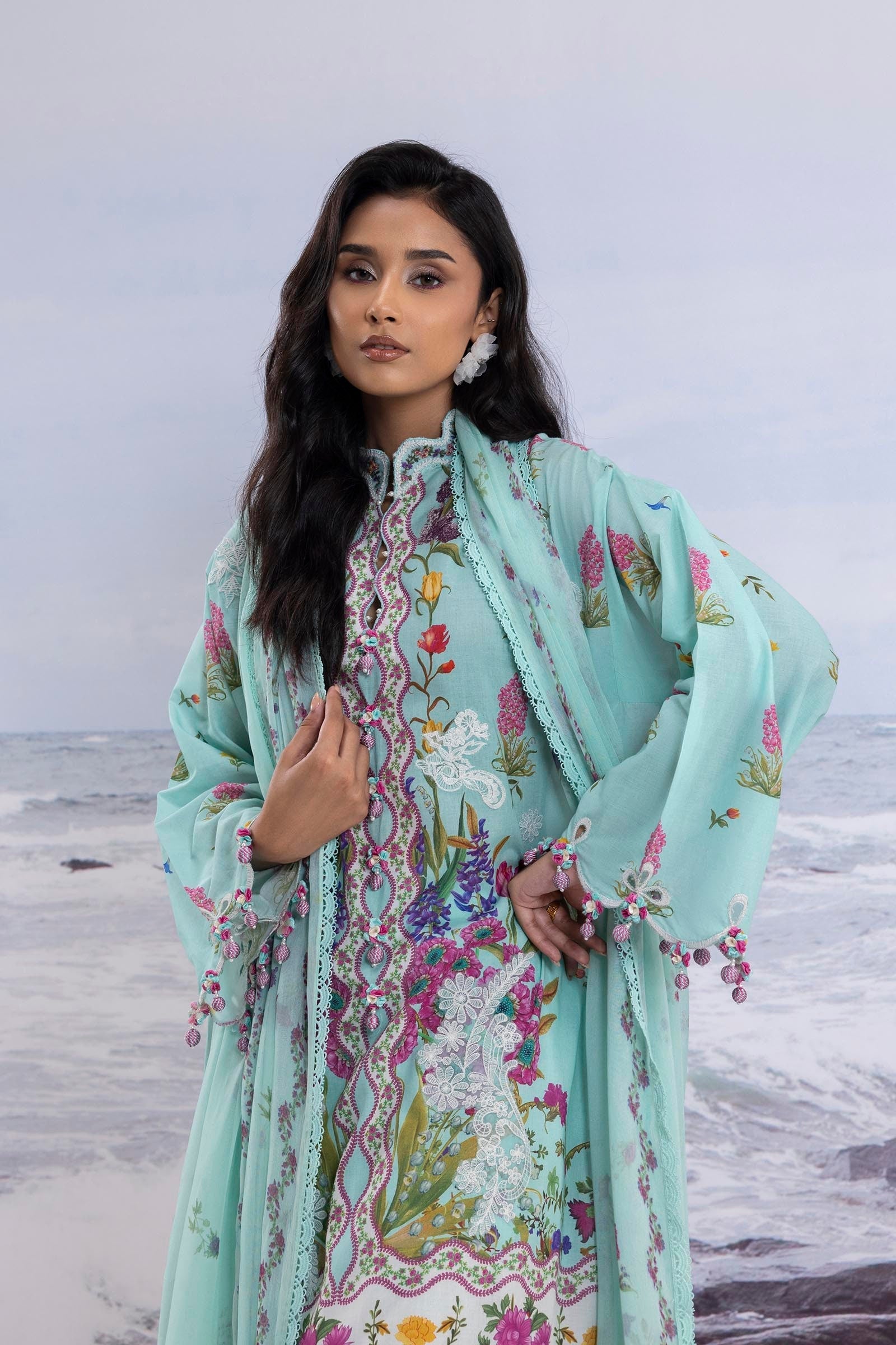 Sana Safinaz | Muzlin Summer 25 | 001B - by - Libasekhas UK - Registered Vendor of : Sana Safinaz - 100% Original Designer Dresss