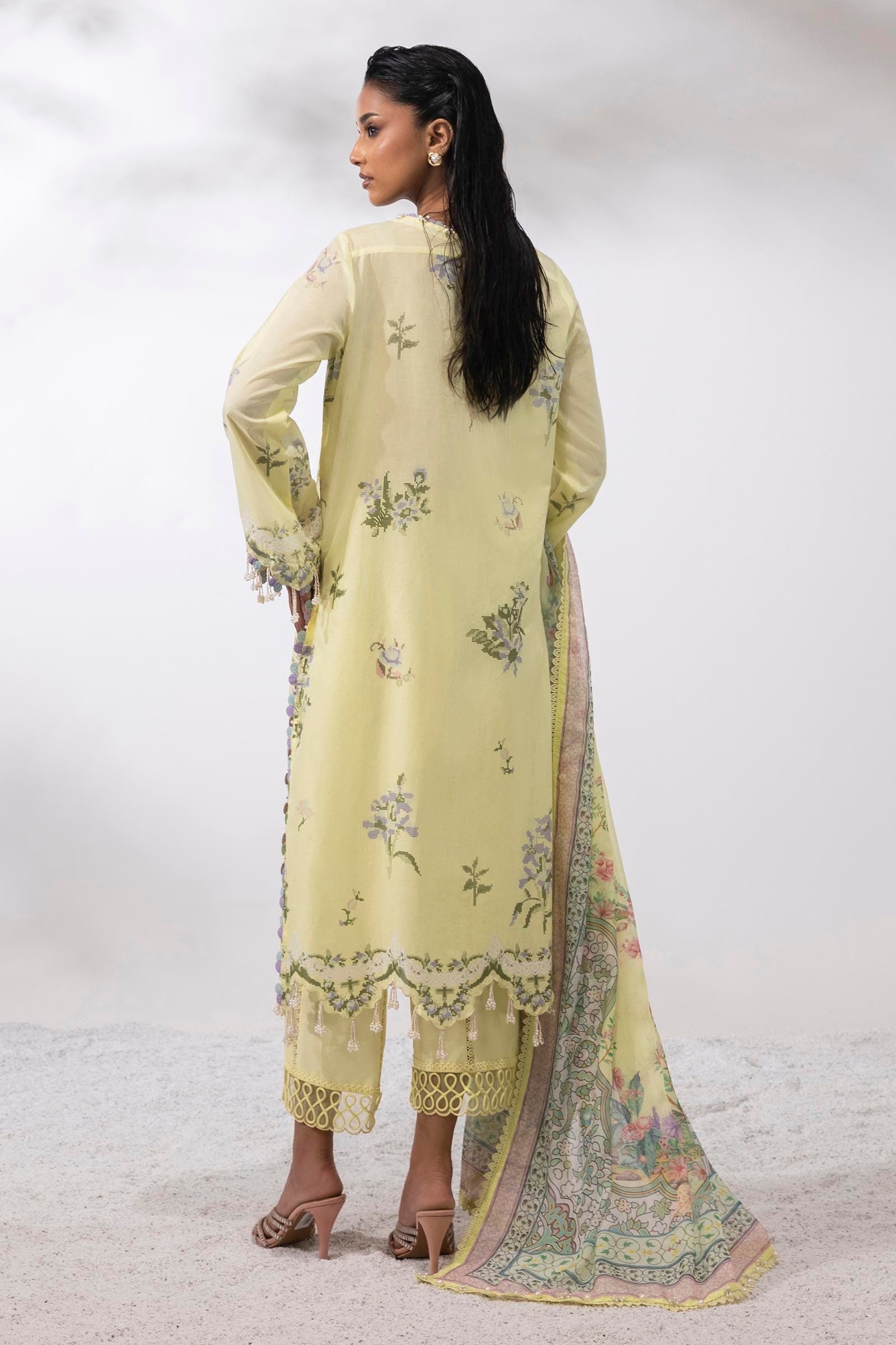 Sana Safinaz | Muzlin Summer 25 | 009A - by - Libasekhas UK - Registered Vendor of : Sana Safinaz - 100% Original Designer Dresss