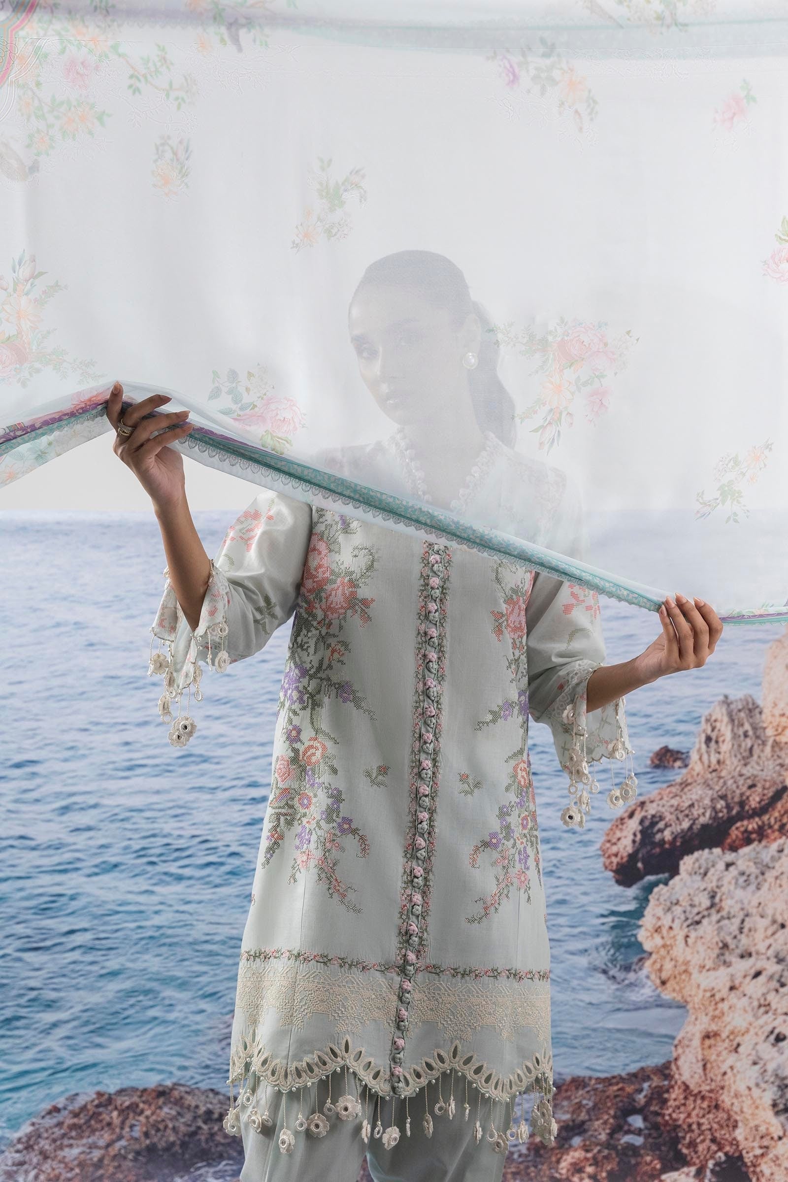 Sana Safinaz | Muzlin Summer 25 | 009B - by - Libasekhas UK - Registered Vendor of : Sana Safinaz - 100% Original Designer Dresss