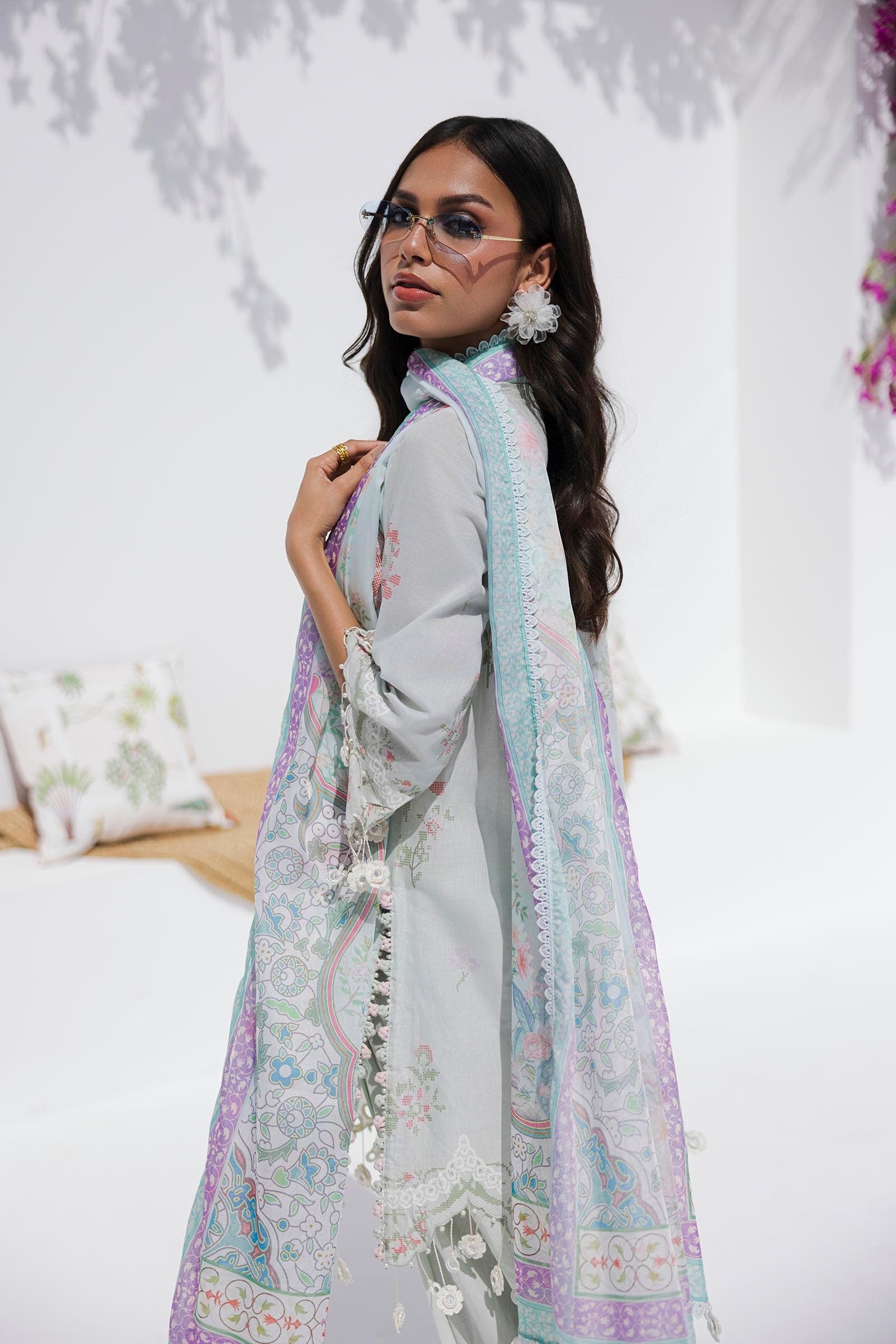 Sana Safinaz | Muzlin Summer 25 | 009B - by - Libasekhas UK - Registered Vendor of : Sana Safinaz - 100% Original Designer Dresss