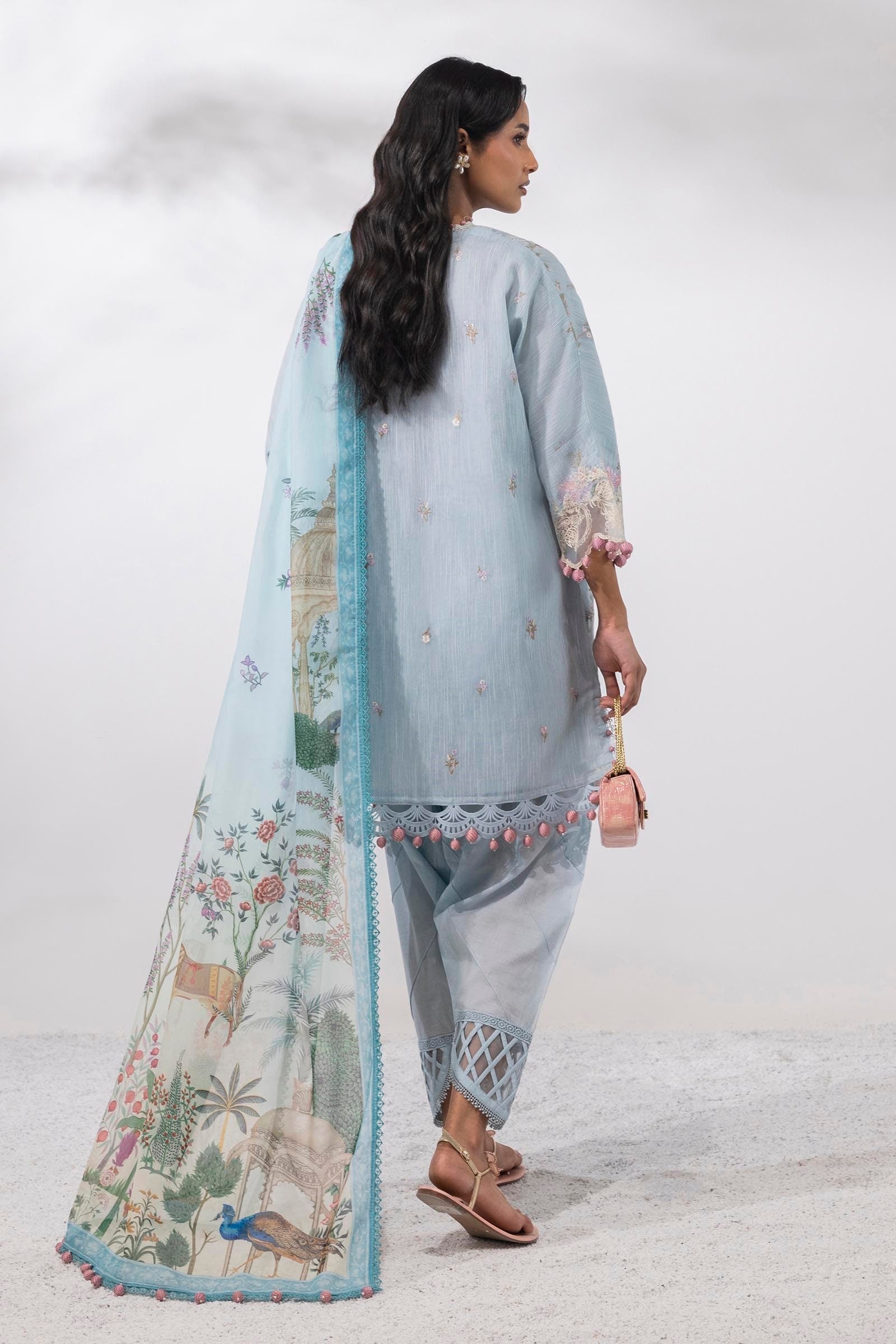 Sana Safinaz | Muzlin Summer 25 | 013A - by - Libasekhas UK - Registered Vendor of : Sana Safinaz - 100% Original Designer Dresss