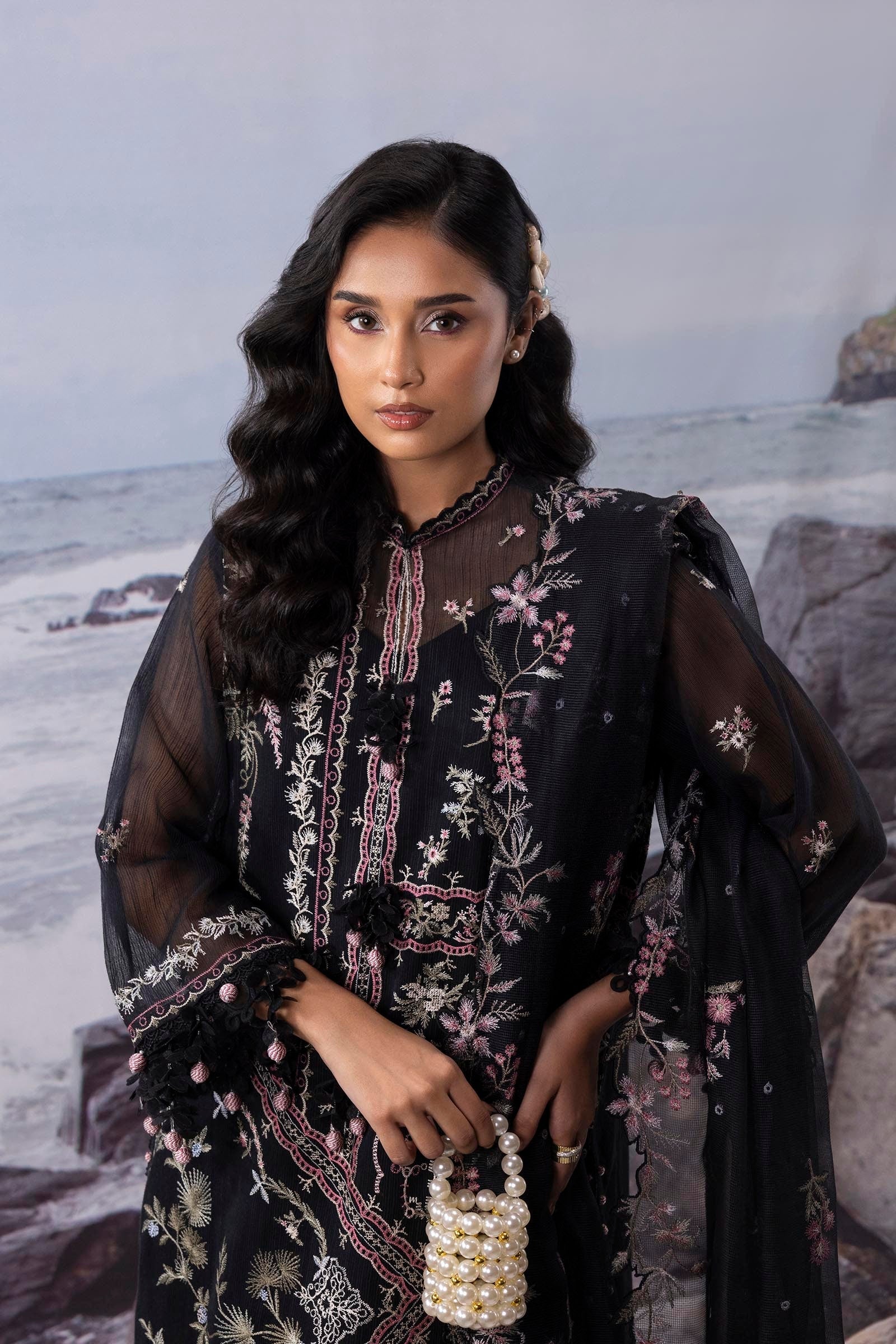 Sana Safinaz | Muzlin Summer 25 | 014A - by - Libasekhas UK - Registered Vendor of : Sana Safinaz - 100% Original Designer Dresss
