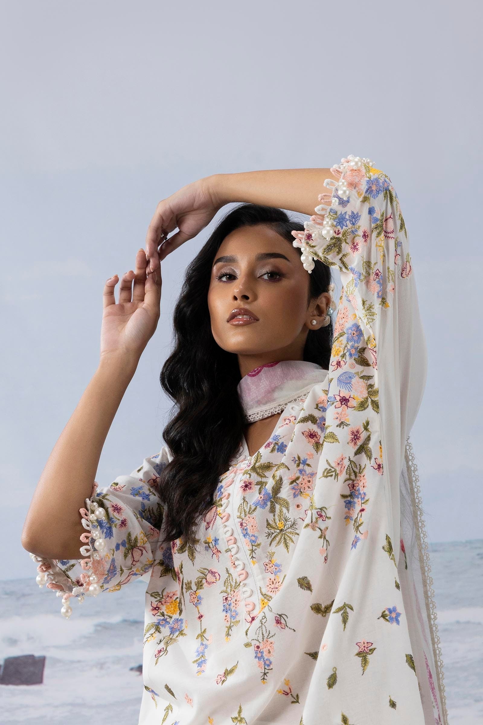 Sana Safinaz | Muzlin Summer 25 | 015A - by - Libasekhas UK - Registered Vendor of : Sana Safinaz - 100% Original Designer Dresss