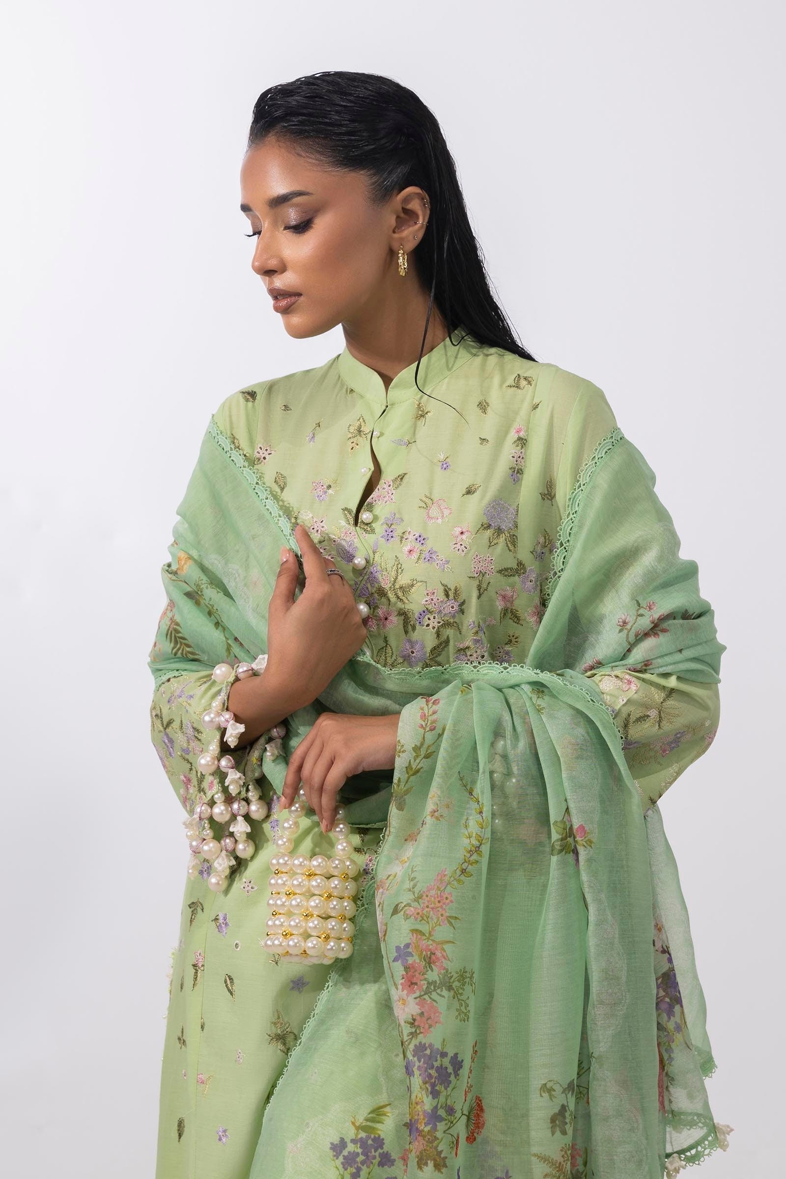 Sana Safinaz | Muzlin Summer 25 | 015B - by - Libasekhas UK - Registered Vendor of : Sana Safinaz - 100% Original Designer Dresss
