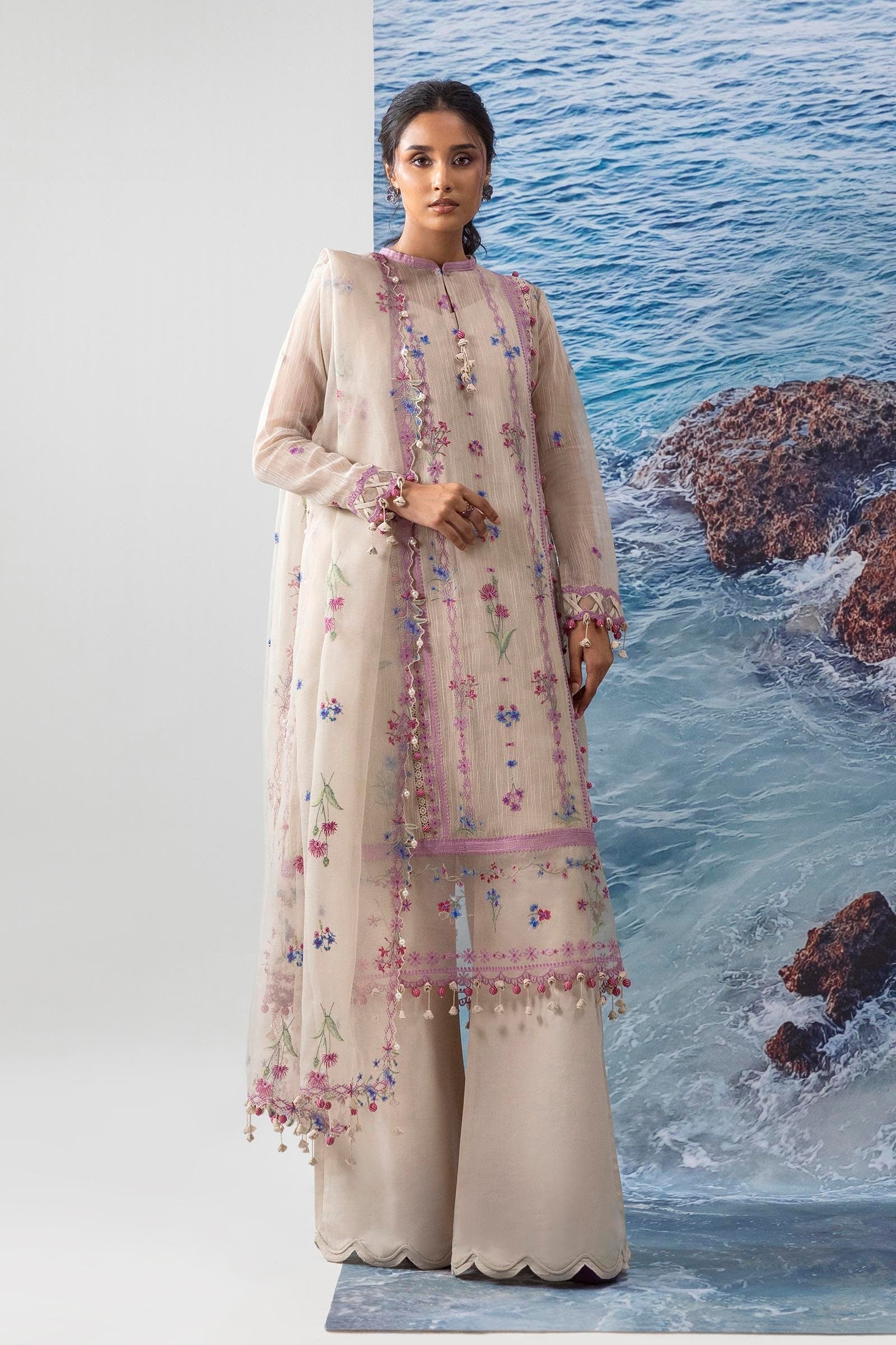 Sana Safinaz | Muzlin Summer 25 | 016A - by - Libasekhas UK - Registered Vendor of : Sana Safinaz - 100% Original Designer Dresss