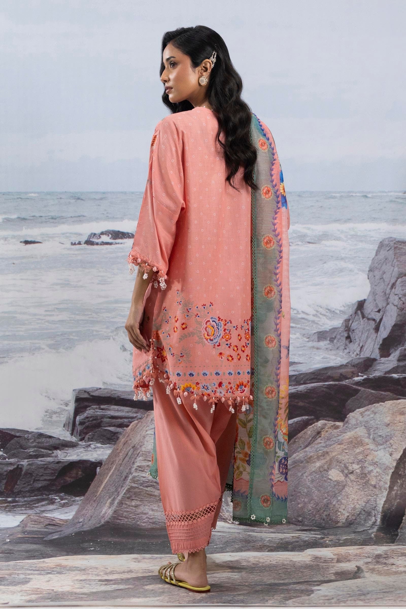 Sana Safinaz | Muzlin Summer 25 | 018B - by - Libasekhas UK - Registered Vendor of : Sana Safinaz - 100% Original Designer Dresss