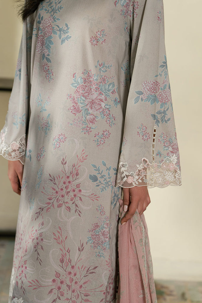 Cross Stitch | Emb Lawn Mahiri 26 | CRYSTAL SPLASH - by Libasekhas UK - Registered Vendor of : Cross Stitch - 100% Original Designer Dress