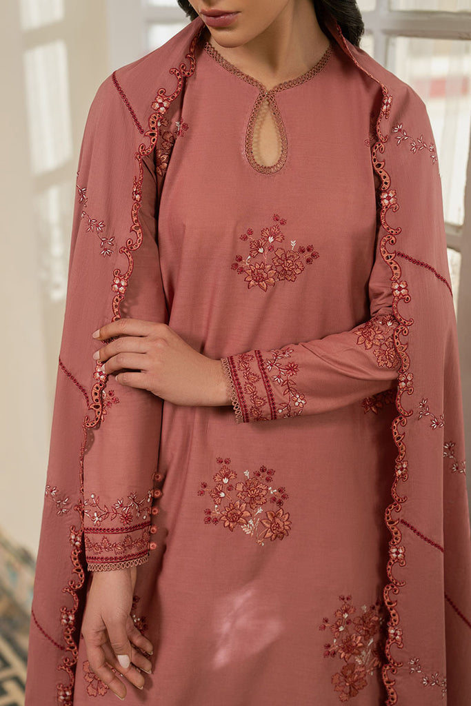 Cross Stitch | Emb Lawn Mahiri 26 | RUSTIC MEADOW - by Libasekhas UK - Registered Vendor of : Cross Stitch - 100% Original Designer Dress