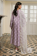Cross Stitch | Emb Lawn Mahiri 26 | LAVENDER MUSE - by Libasekhas UK - Registered Vendor of : Cross Stitch - 100% Original Designer Dress