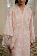 Cross Stitch | Emb Lawn Mahiri 26 | PASTEL MELODY - by Libasekhas UK - Registered Vendor of : Cross Stitch - 100% Original Designer Dress