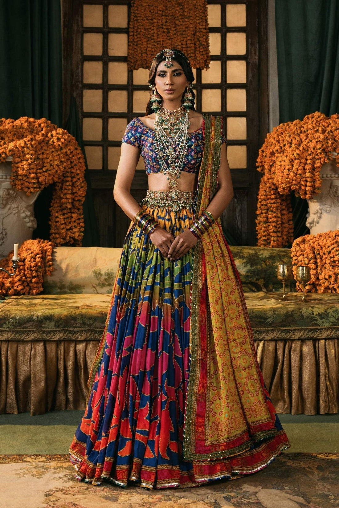 Fahad Hussayn | Lawn Banger | Machla Magar - by - Libasekhas UK - Registered Vendor of : Fahad Hussayn - 100% Original Designer Dresss