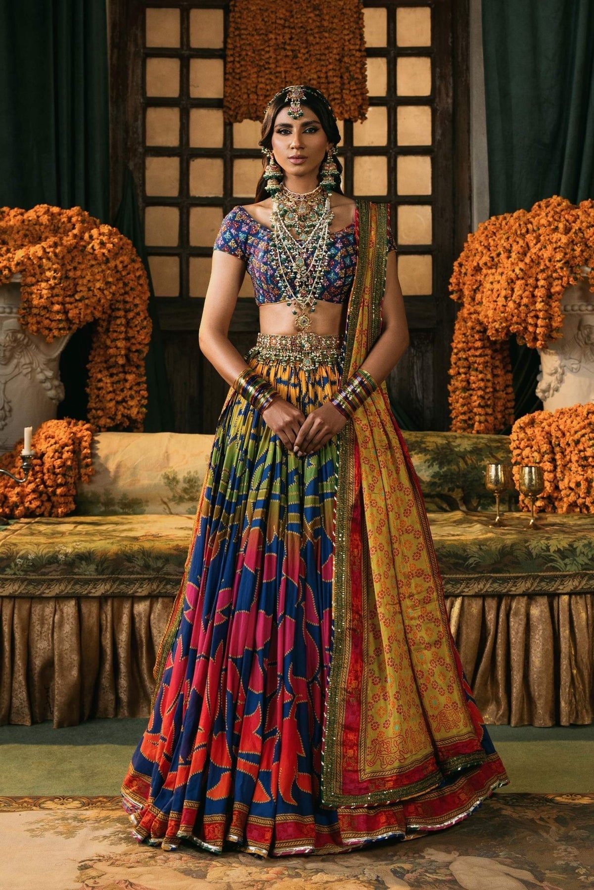 Fahad Hussayn | Lawn Banger | Machla Magar - by - Libasekhas UK - Registered Vendor of : Fahad Hussayn - 100% Original Designer Dresss