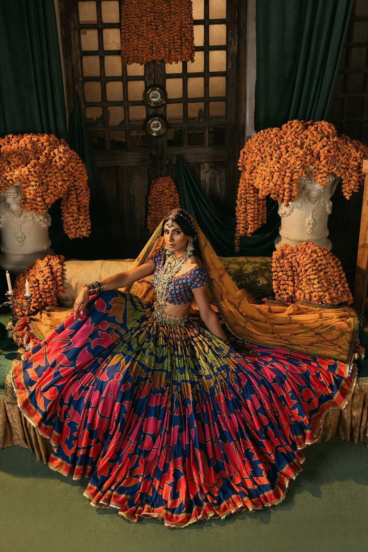 Fahad Hussayn | Lawn Banger | Machla Magar - by - Libasekhas UK - Registered Vendor of : Fahad Hussayn - 100% Original Designer Dresss