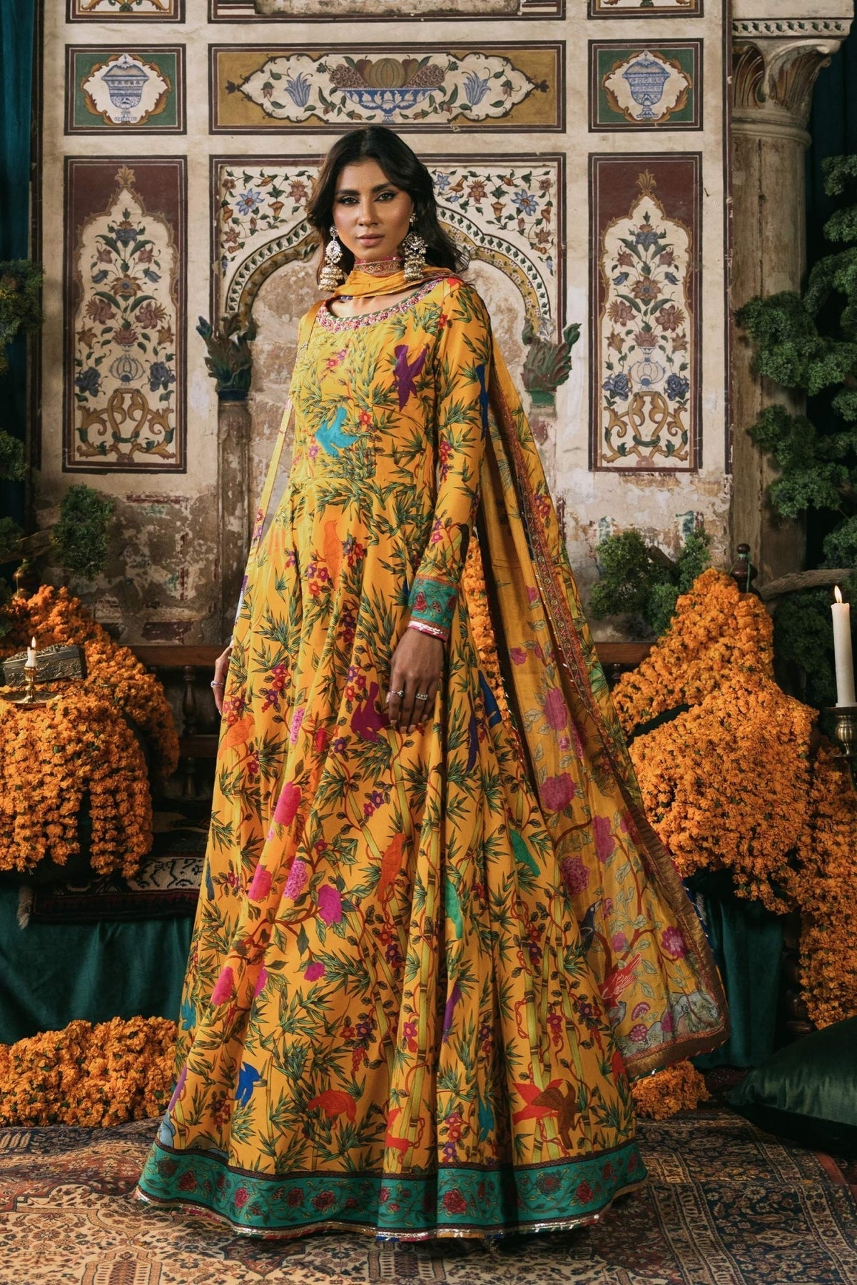 Fahad Hussayn | Lawn Banger | Magra - by - Libasekhas UK - Registered Vendor of : Fahad Hussayn - 100% Original Designer Dresss