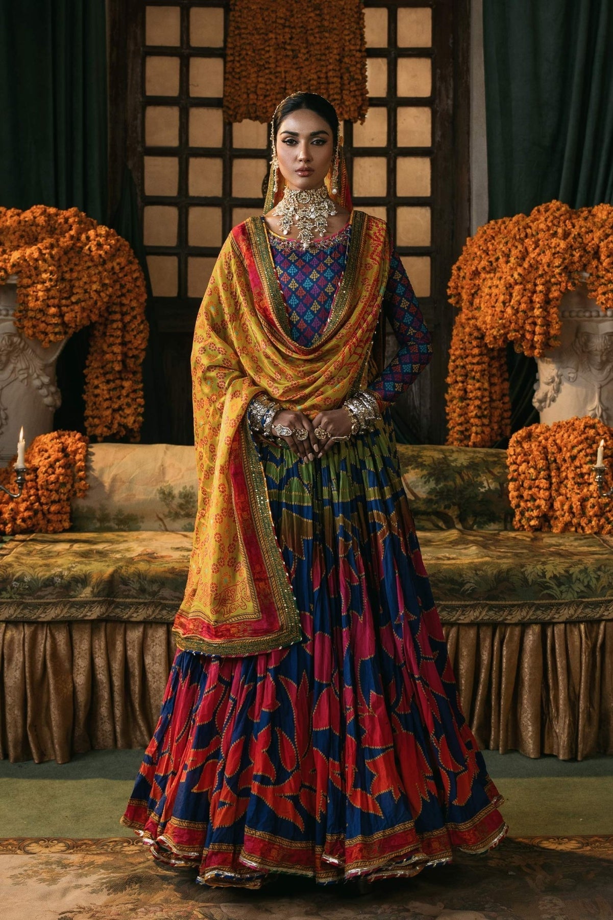 Fahad Hussayn | Lawn Banger | Maharana - by - Libasekhas UK - Registered Vendor of : Fahad Hussayn - 100% Original Designer Dresss