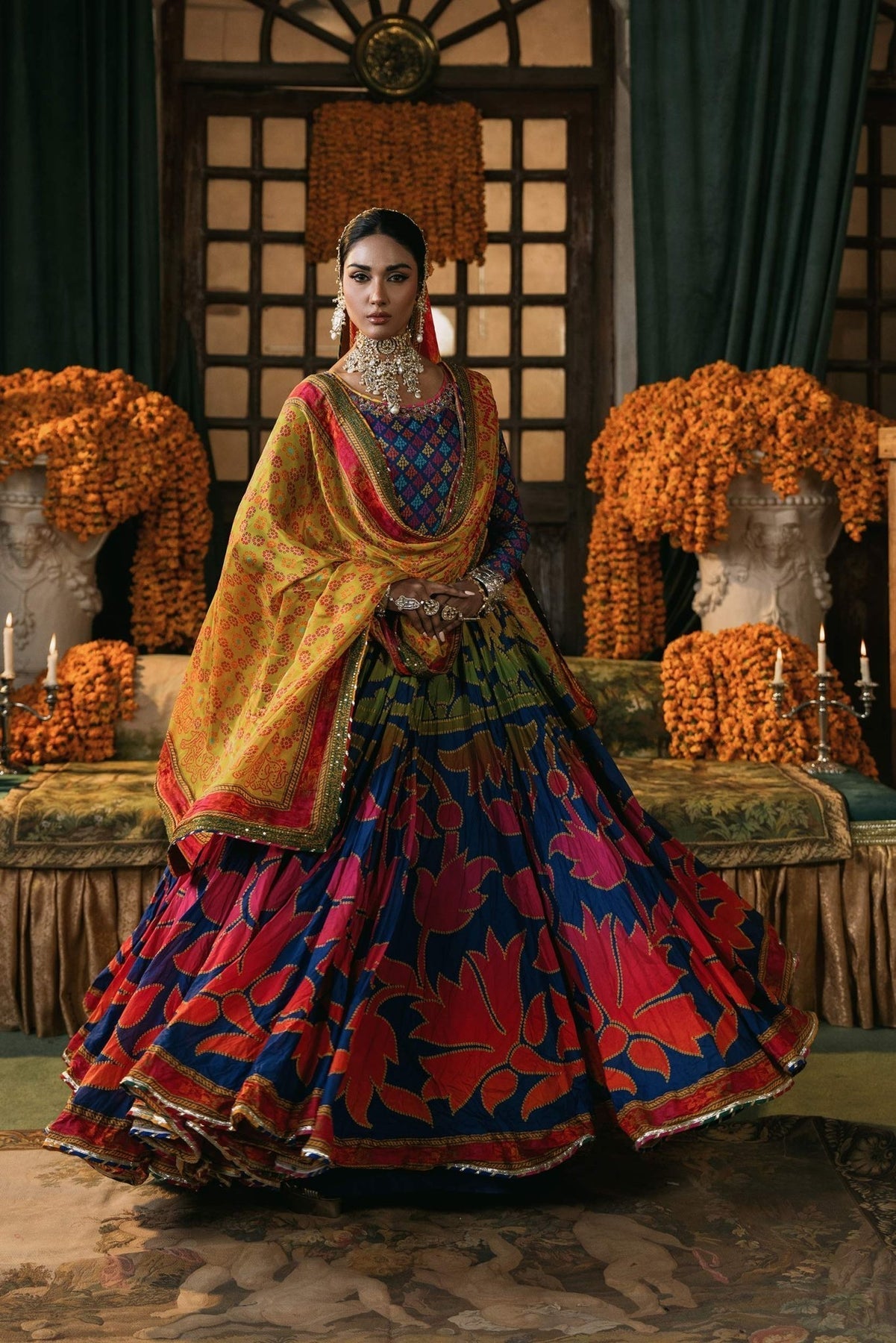 Fahad Hussayn | Lawn Banger | Maharana - by - Libasekhas UK - Registered Vendor of : Fahad Hussayn - 100% Original Designer Dresss