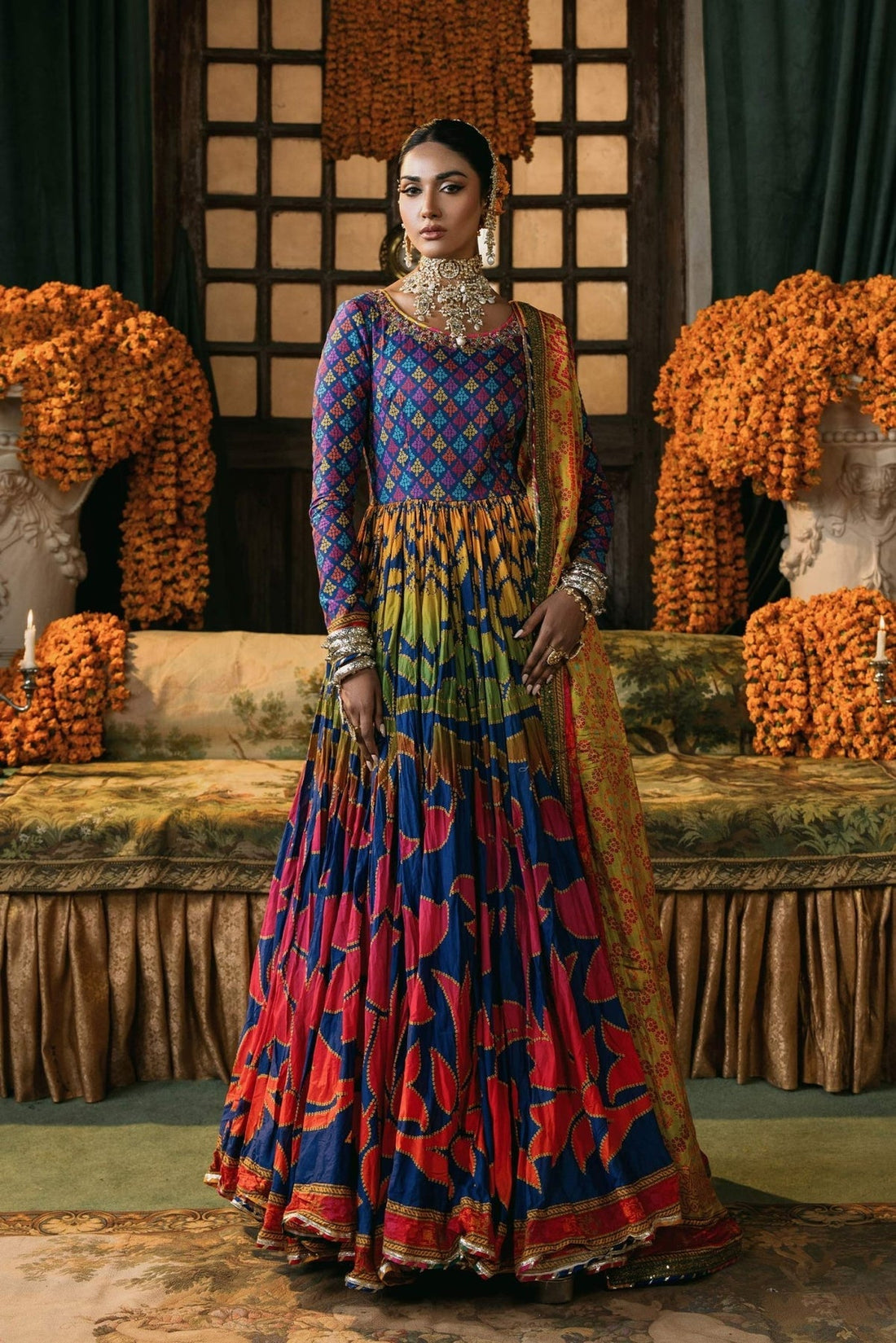 Fahad Hussayn | Lawn Banger | Maharana - by - Libasekhas UK - Registered Vendor of : Fahad Hussayn - 100% Original Designer Dresss