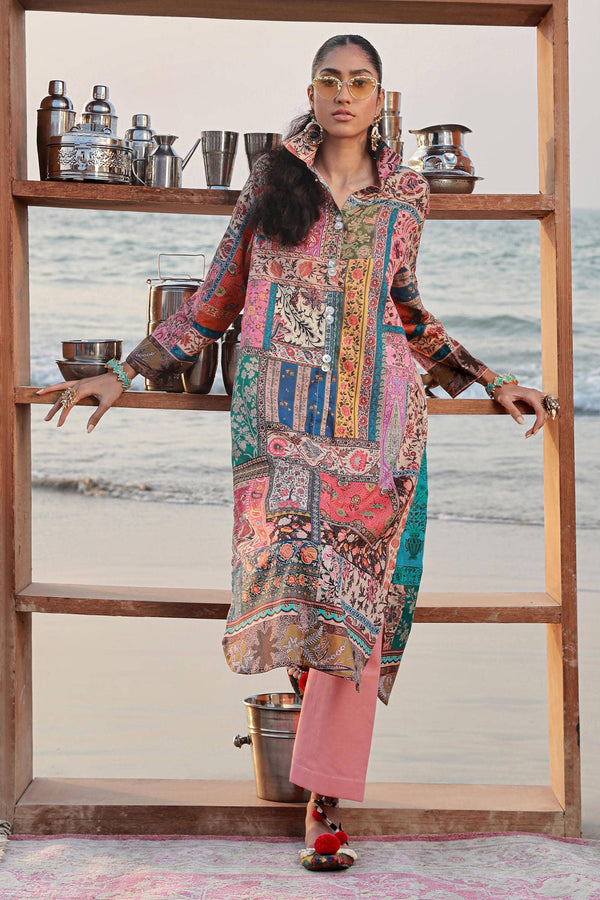 Sana Safinaz | Mahay Spring 24 | H241-014A-2C - by - Libasekhas UK - Registered Vendor of : Sana Safinaz - 100% Original Designer Dresss