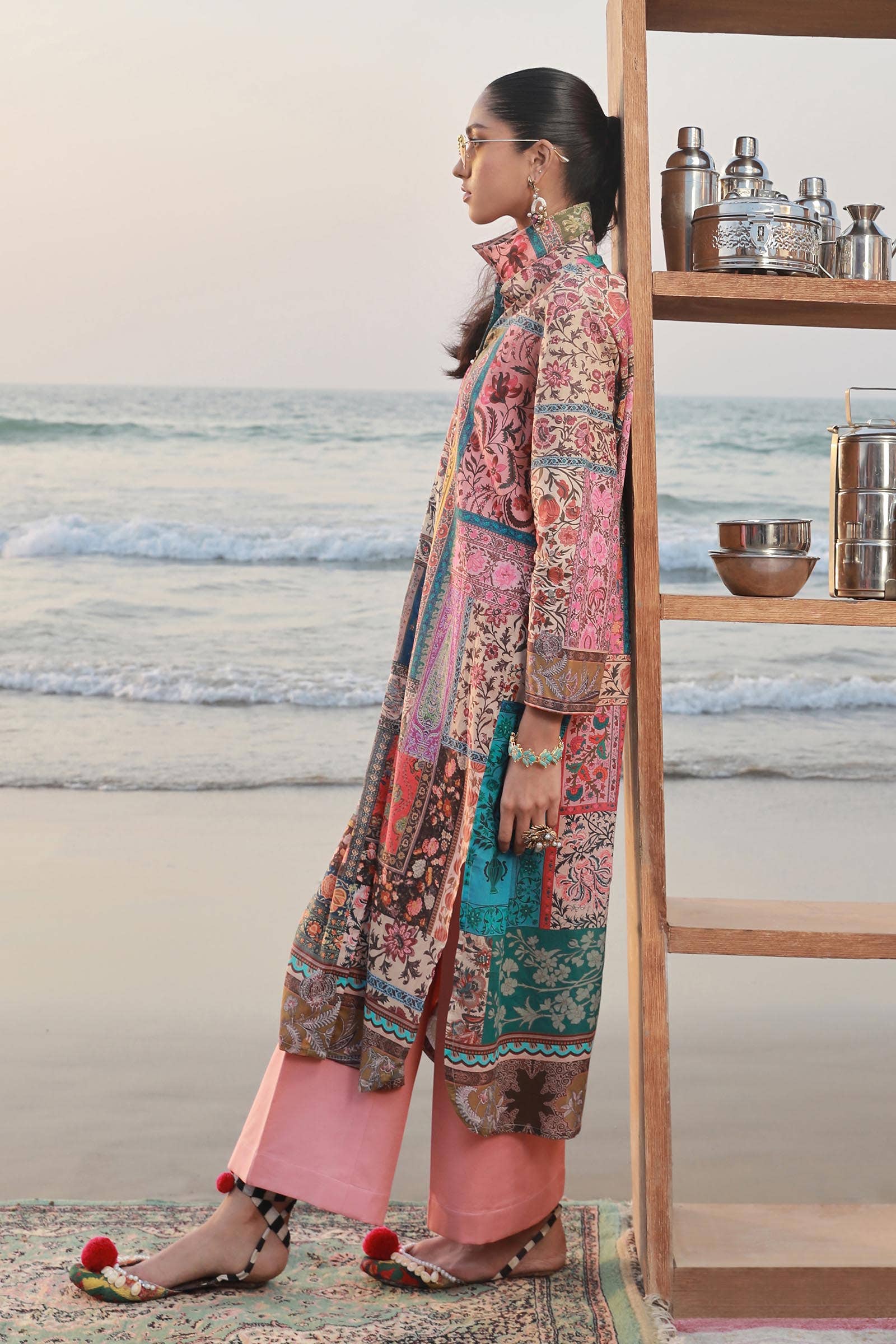 Sana Safinaz | Mahay Spring 24 | H241-014A-2C - by - Libasekhas UK - Registered Vendor of : Sana Safinaz - 100% Original Designer Dresss