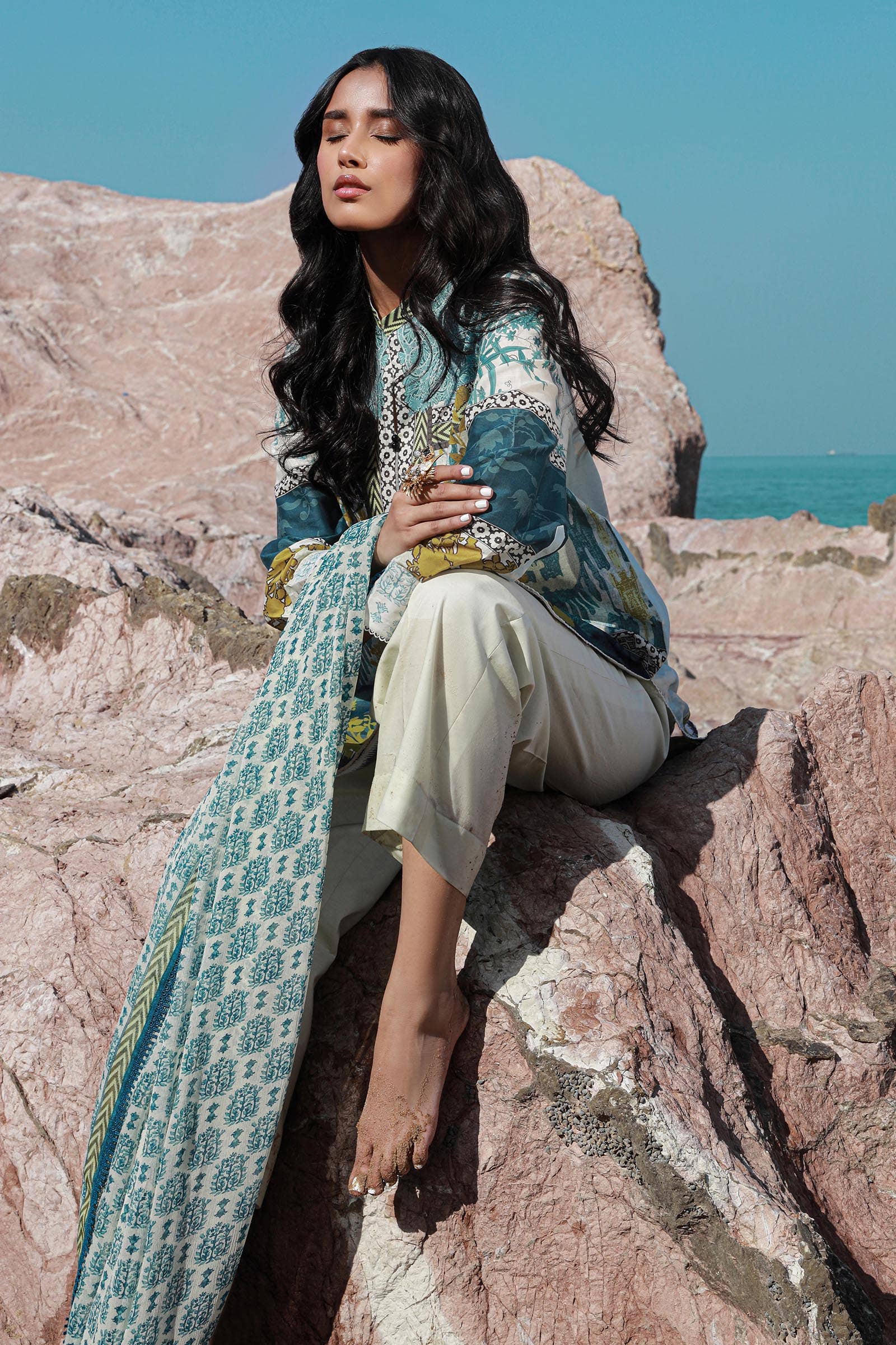 Sana Safinaz | Mahay Spring 24 | H241-015A-2I - by - Libasekhas UK - Registered Vendor of : Sana Safinaz - 100% Original Designer Dresss