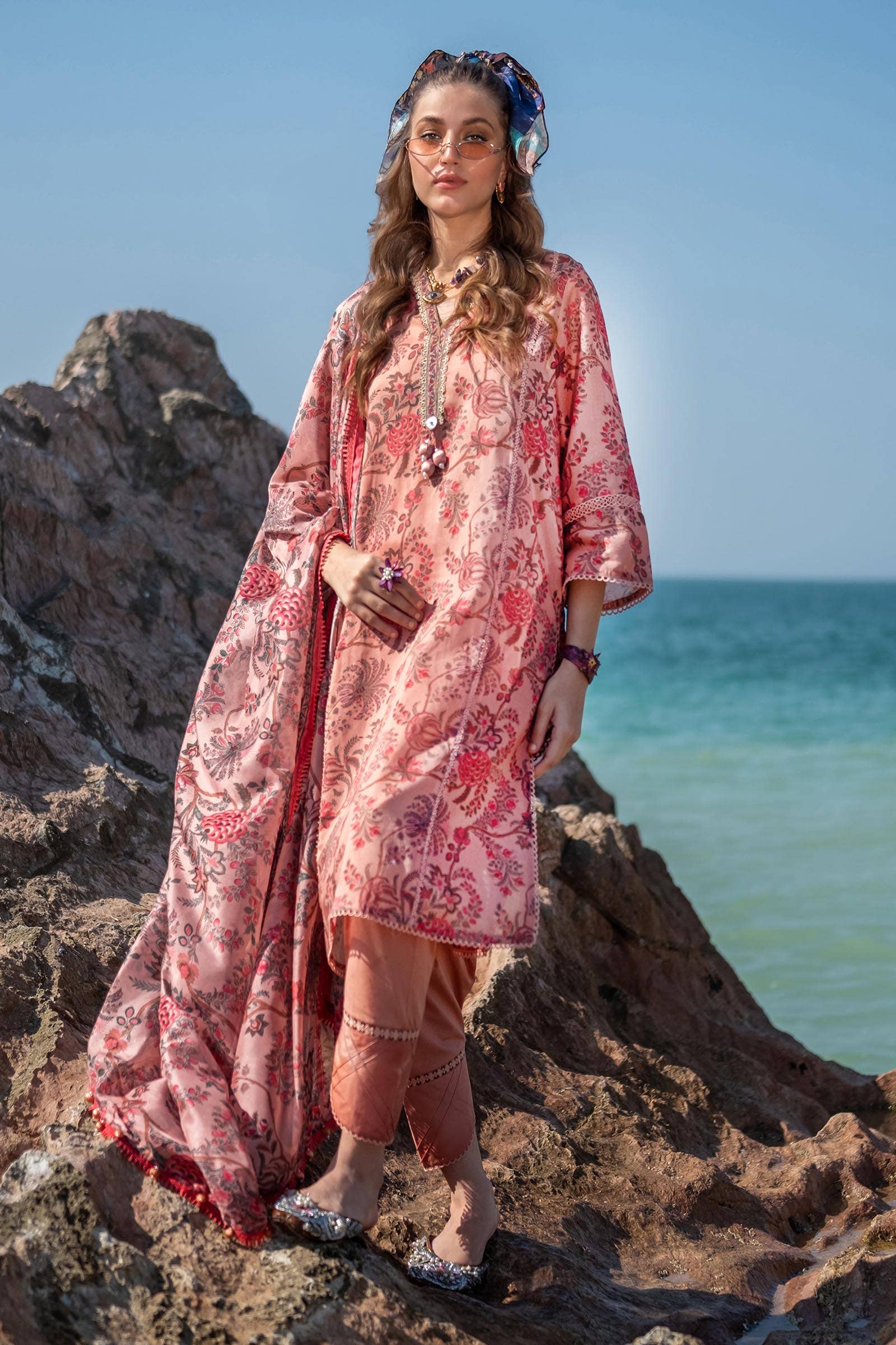 Sana Safinaz | Mahay Spring 24 | H241-016B-3CK - by - Libasekhas UK - Registered Vendor of : Sana Safinaz - 100% Original Designer Dresss