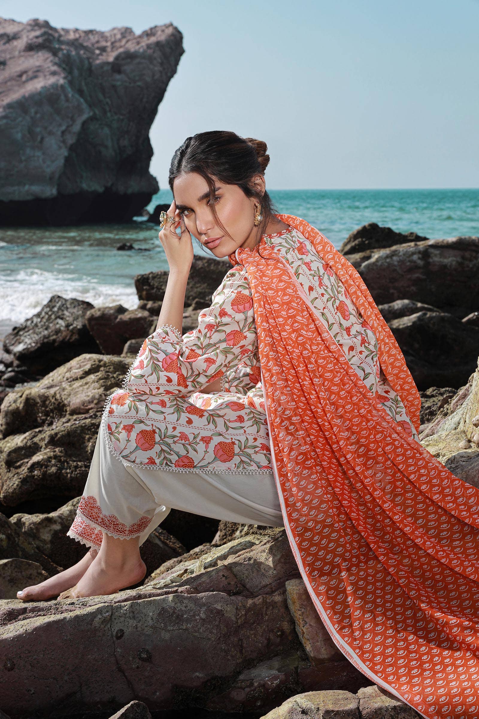 Sana Safinaz | Mahay Spring 24 | H241-002B-2BI - Libasekhas