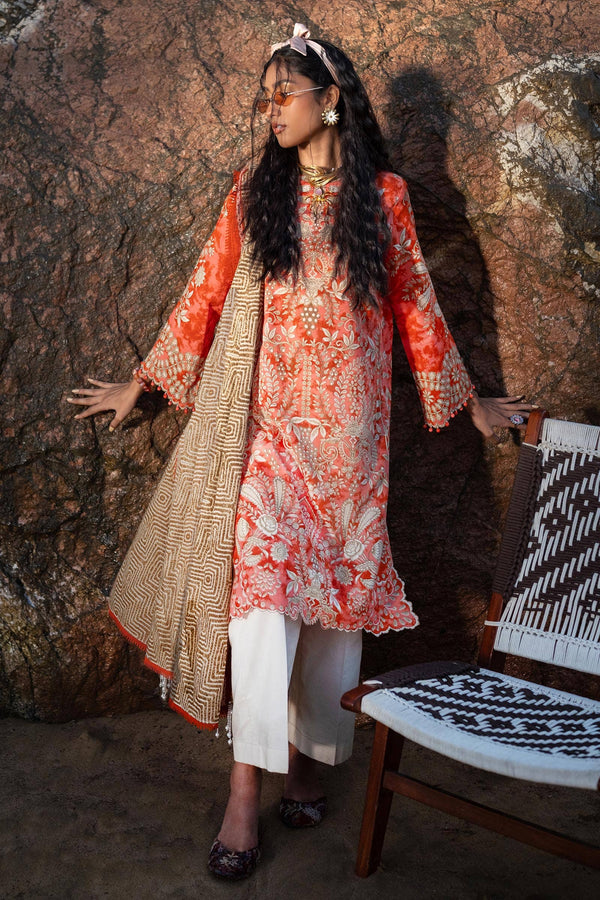 Sana Safinaz | Mahay Spring 24 | H241-018A-2BG - by - Libasekhas UK - Registered Vendor of : Sana Safinaz - 100% Original Designer Dresss