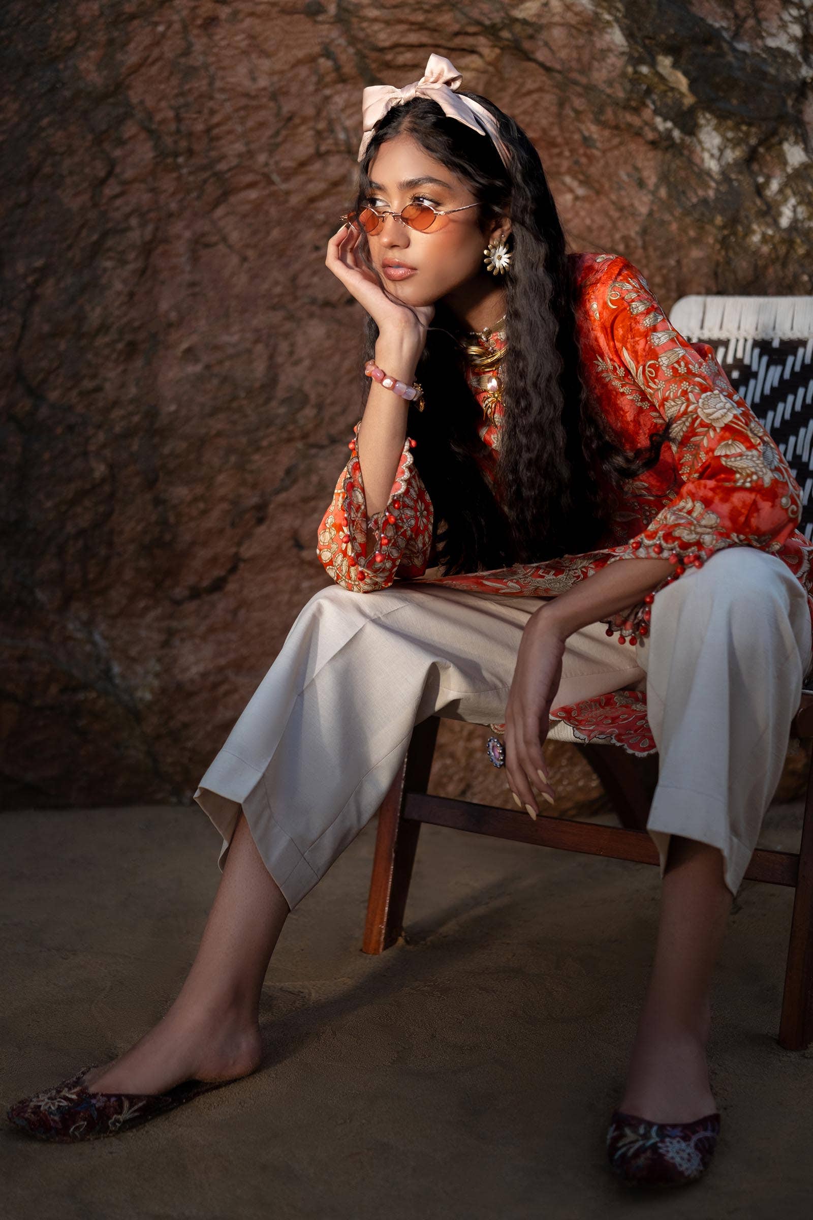 Sana Safinaz | Mahay Spring 24 | H241-018A-2BG - by - Libasekhas UK - Registered Vendor of : Sana Safinaz - 100% Original Designer Dresss