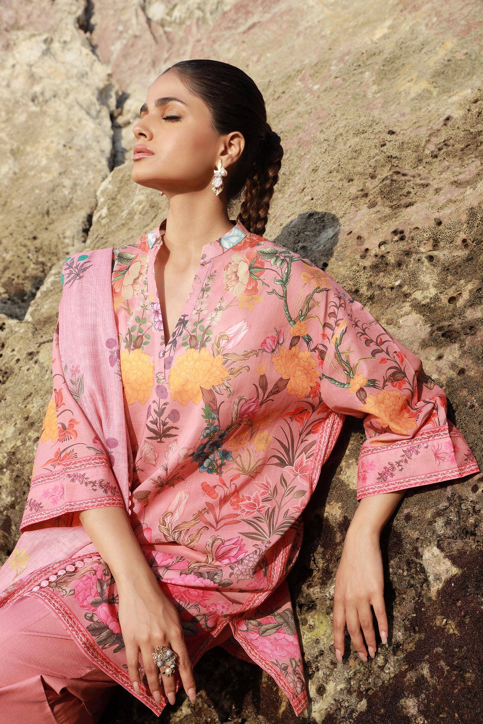 Sana Safinaz | Mahay Spring 24 | H241-019A-3CS - by - Libasekhas UK - Registered Vendor of : Sana Safinaz - 100% Original Designer Dresss