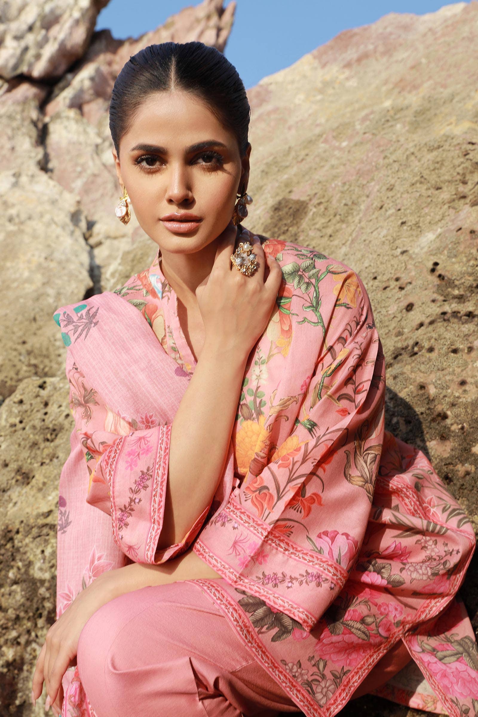 Sana Safinaz | Mahay Spring 24 | H241-019A-3CS - by - Libasekhas UK - Registered Vendor of : Sana Safinaz - 100% Original Designer Dresss