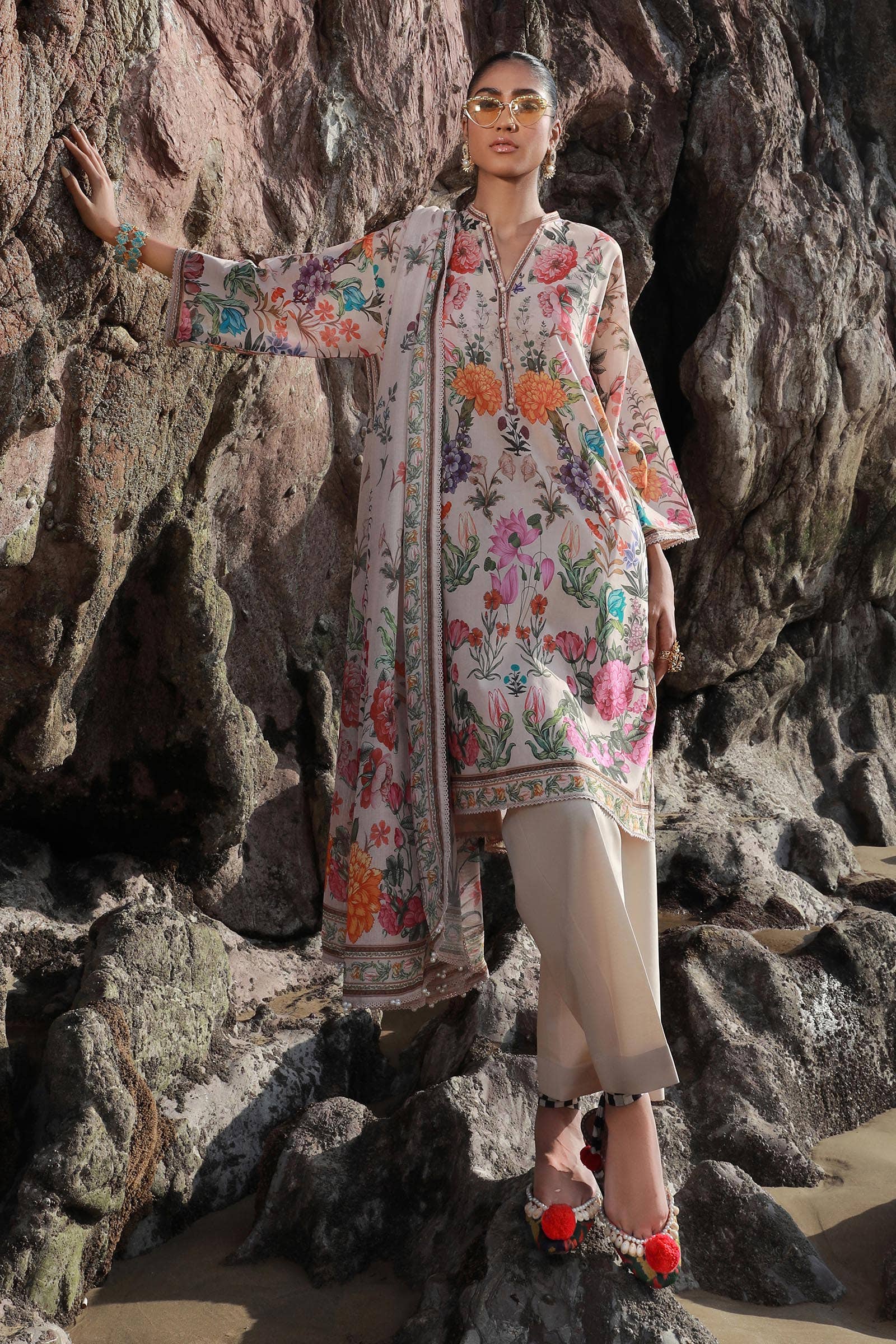 Sana Safinaz | Mahay Spring 24 | H241-019B-3CS - by - Libasekhas UK - Registered Vendor of : Sana Safinaz - 100% Original Designer Dresss
