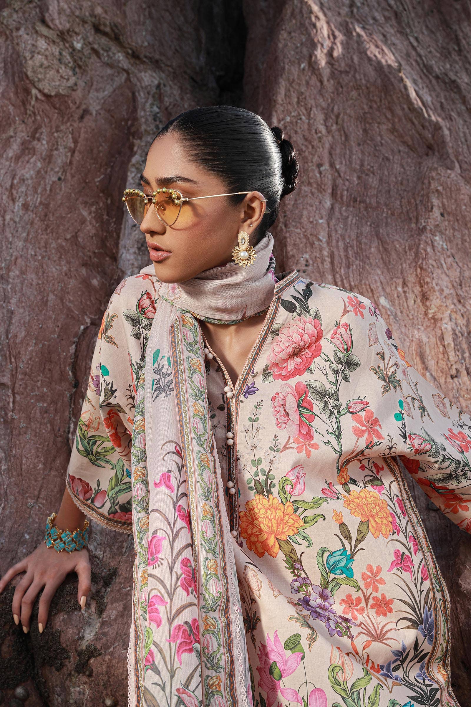 Sana Safinaz | Mahay Spring 24 | H241-019B-3CS - by - Libasekhas UK - Registered Vendor of : Sana Safinaz - 100% Original Designer Dresss