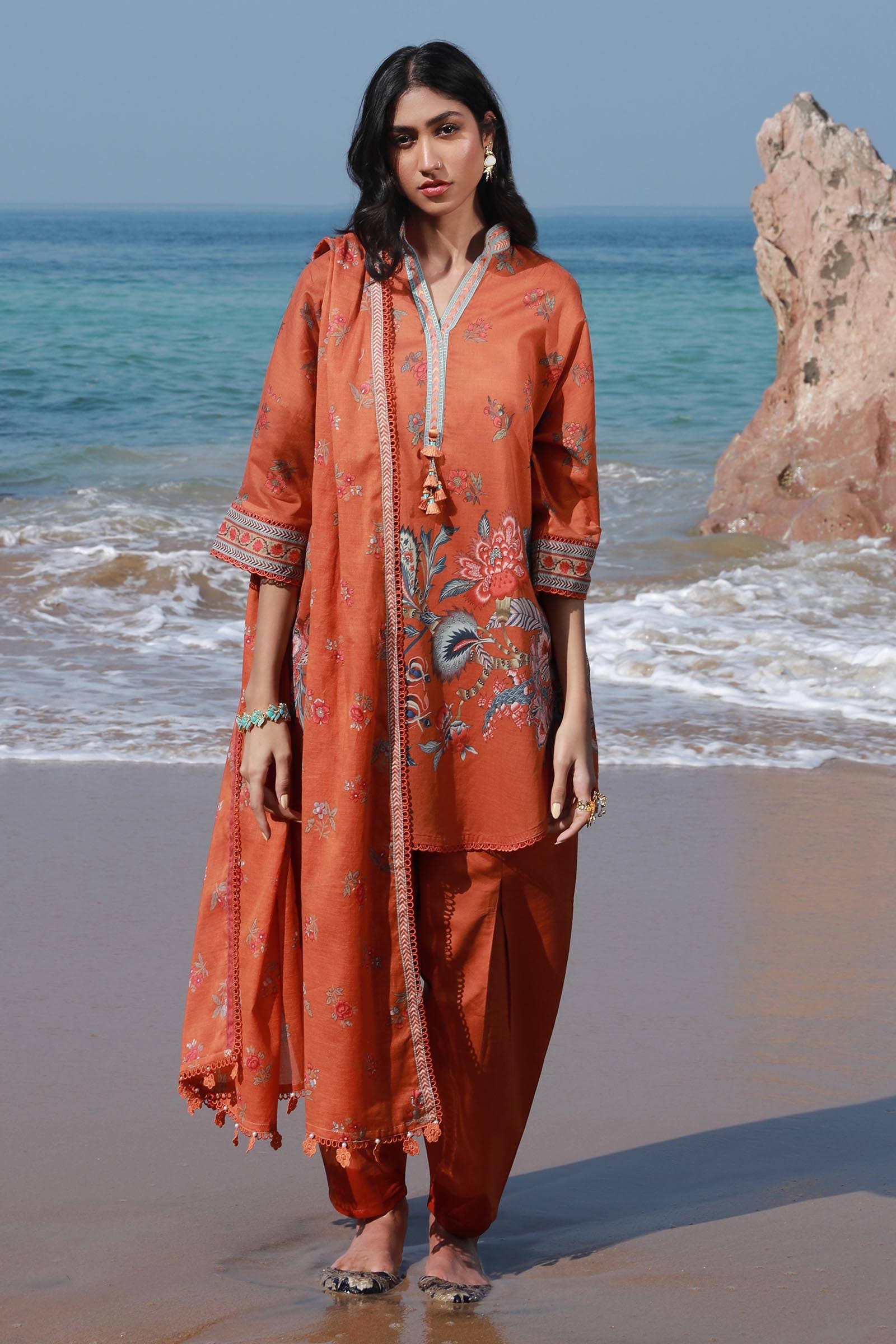 Sana Safinaz | Mahay Spring 24 | H241-020A-3CG - by - Libasekhas UK - Registered Vendor of : Sana Safinaz - 100% Original Designer Dresss