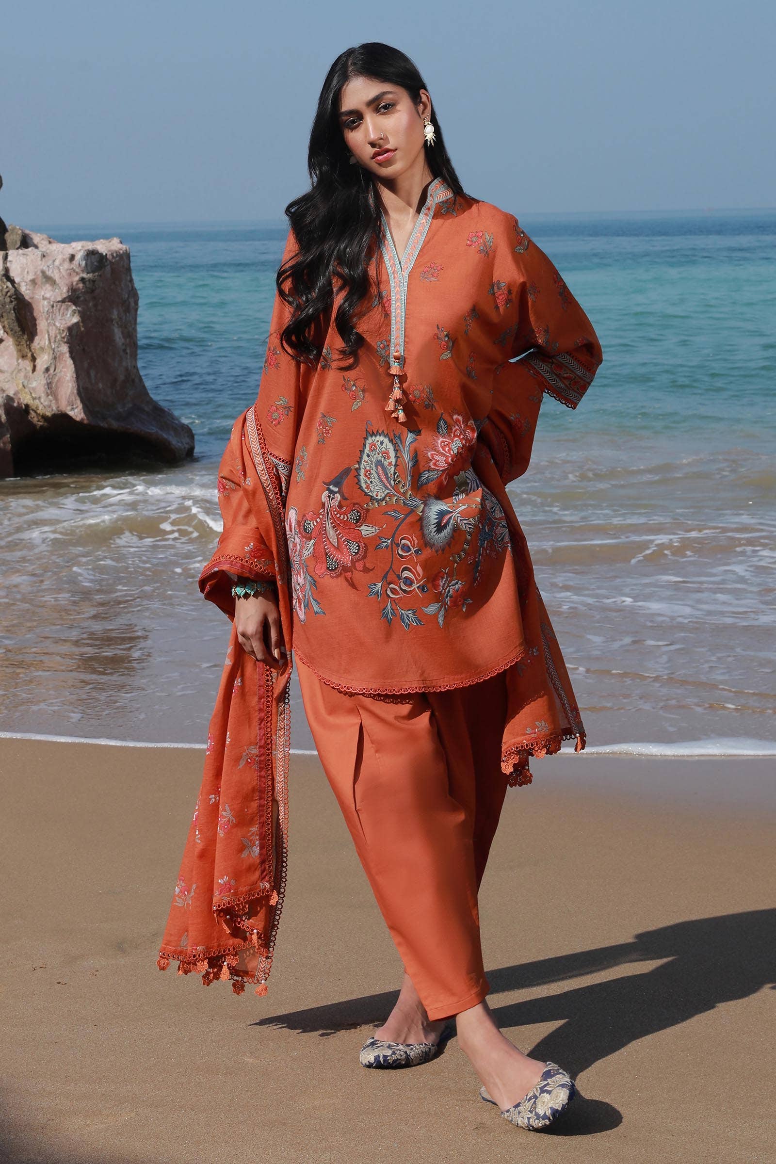 Sana Safinaz | Mahay Spring 24 | H241-020A-3CG - by - Libasekhas UK - Registered Vendor of : Sana Safinaz - 100% Original Designer Dresss