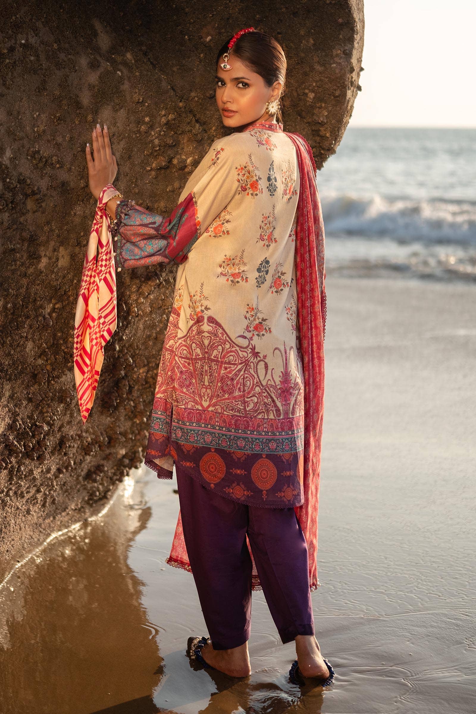Sana Safinaz | Mahay Spring 24 | H241-021B-3DE - by - Libasekhas UK - Registered Vendor of : Sana Safinaz - 100% Original Designer Dresss