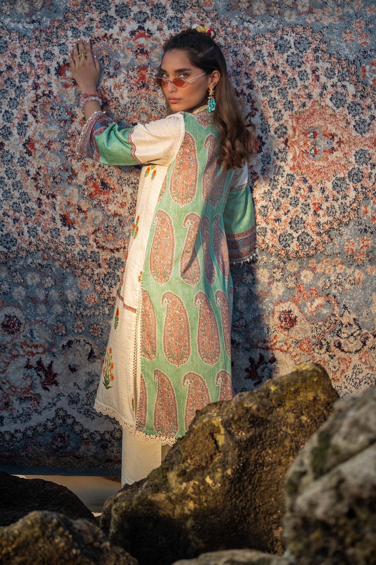 Sana Safinaz | Mahay Spring 24 | H241-022A-2BS - by - Libasekhas UK - Registered Vendor of : Sana Safinaz - 100% Original Designer Dresss