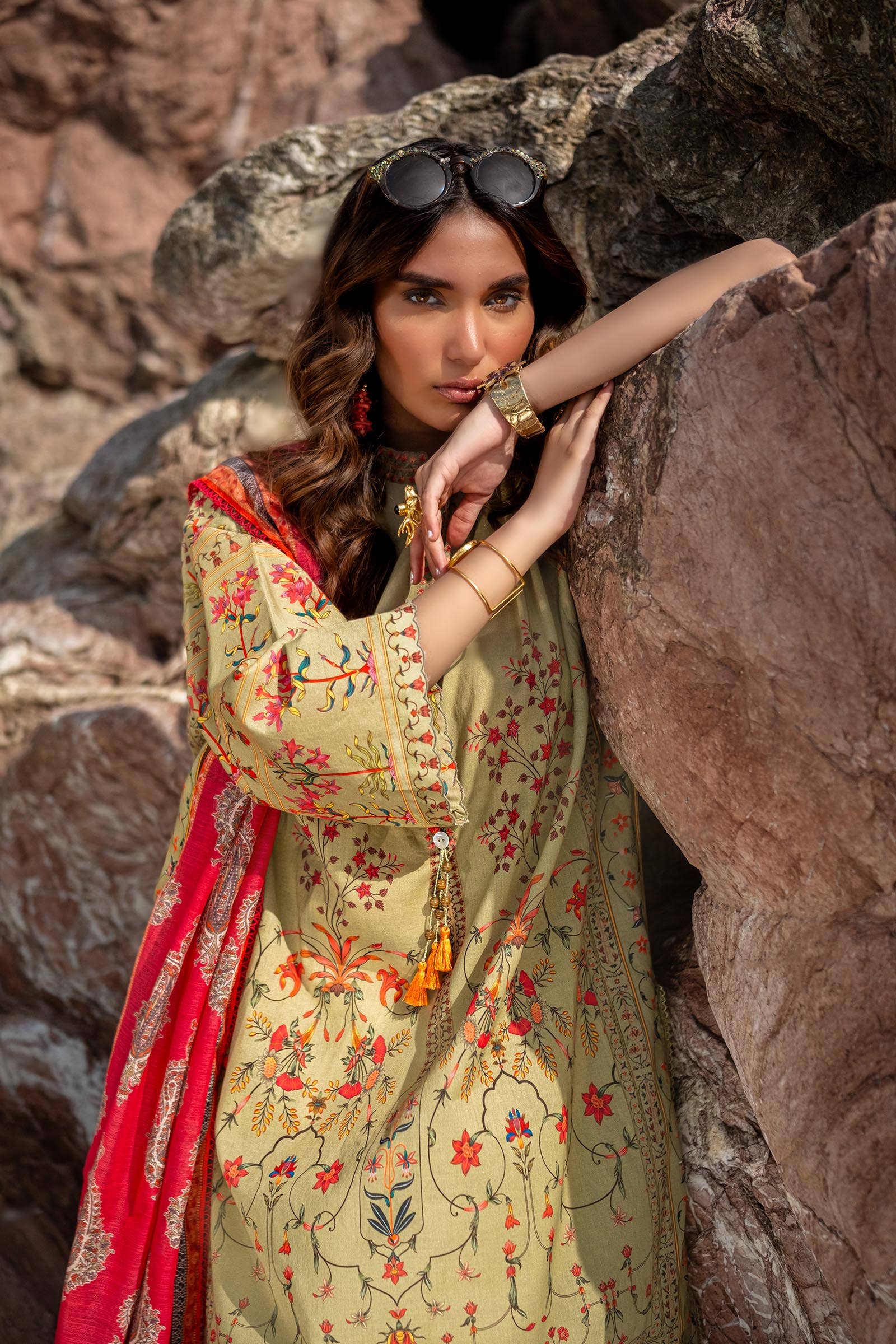Sana Safinaz | Mahay Spring 24 | H241-023B-2DD - by - Libasekhas UK - Registered Vendor of : Sana Safinaz - 100% Original Designer Dresss