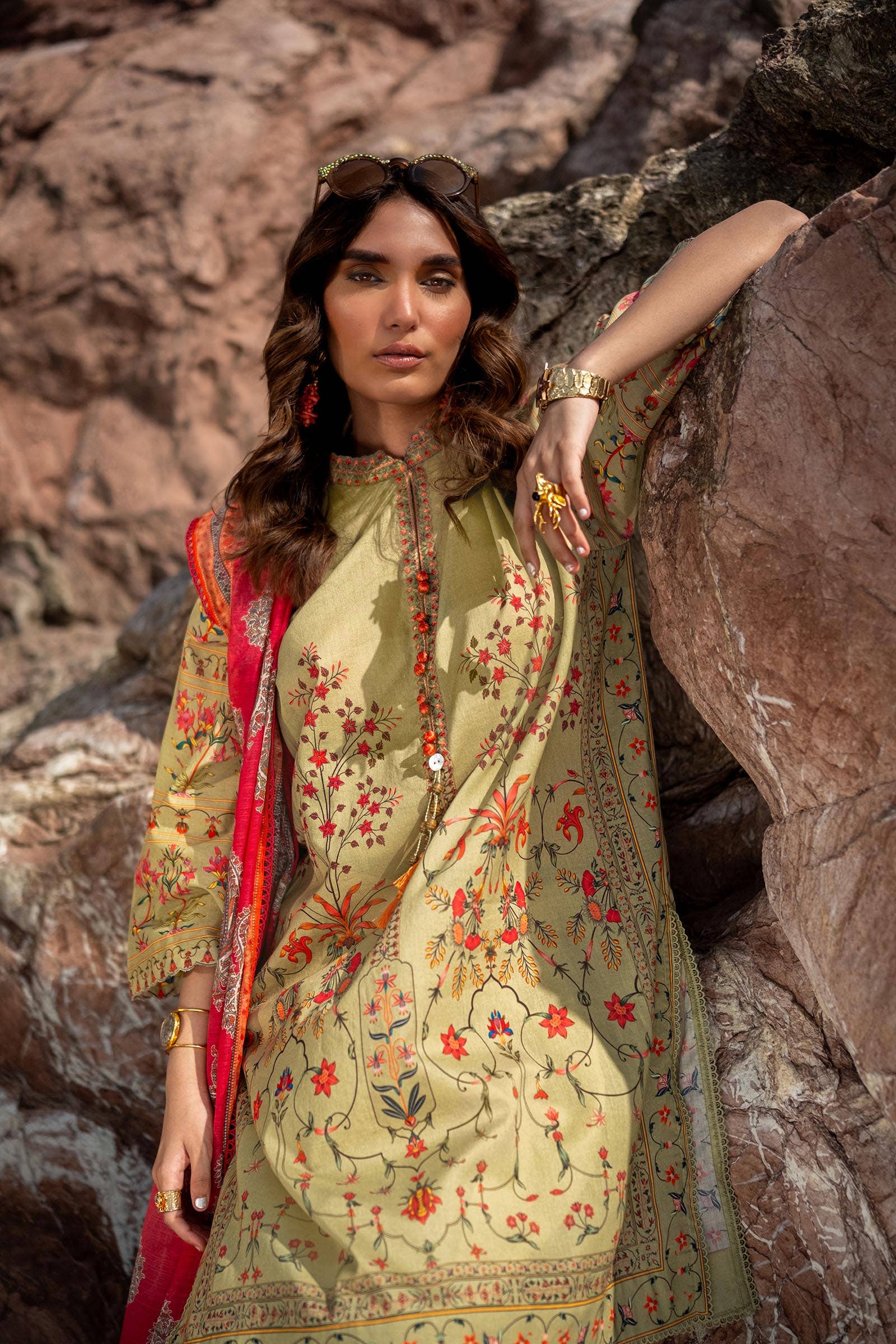 Sana Safinaz | Mahay Spring 24 | H241-023B-2DD - by - Libasekhas UK - Registered Vendor of : Sana Safinaz - 100% Original Designer Dresss