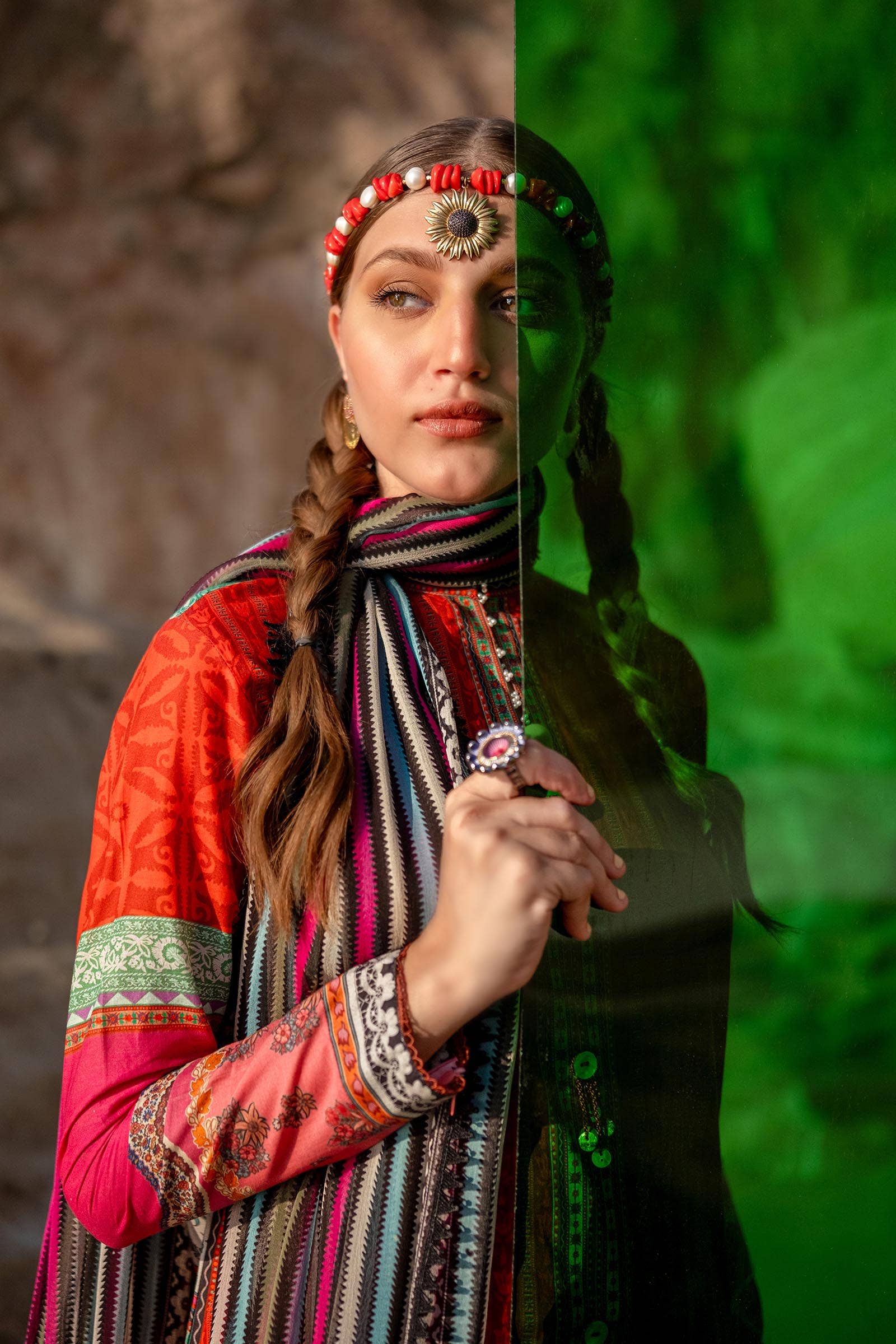 Sana Safinaz | Mahay Spring 24 | H241-024B-2I - by - Libasekhas UK - Registered Vendor of : Sana Safinaz - 100% Original Designer Dresss