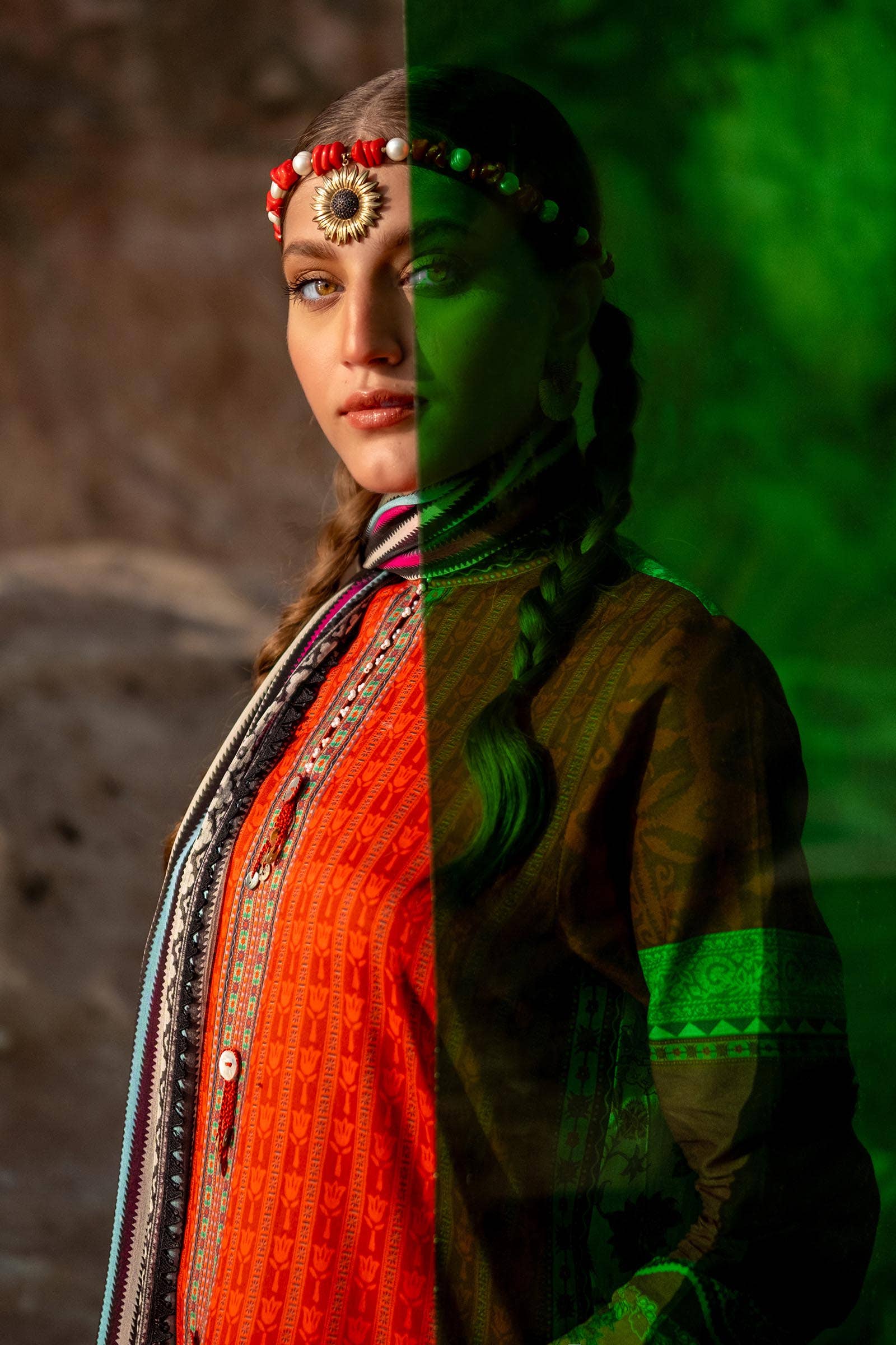 Sana Safinaz | Mahay Spring 24 | H241-024B-2I - by - Libasekhas UK - Registered Vendor of : Sana Safinaz - 100% Original Designer Dresss