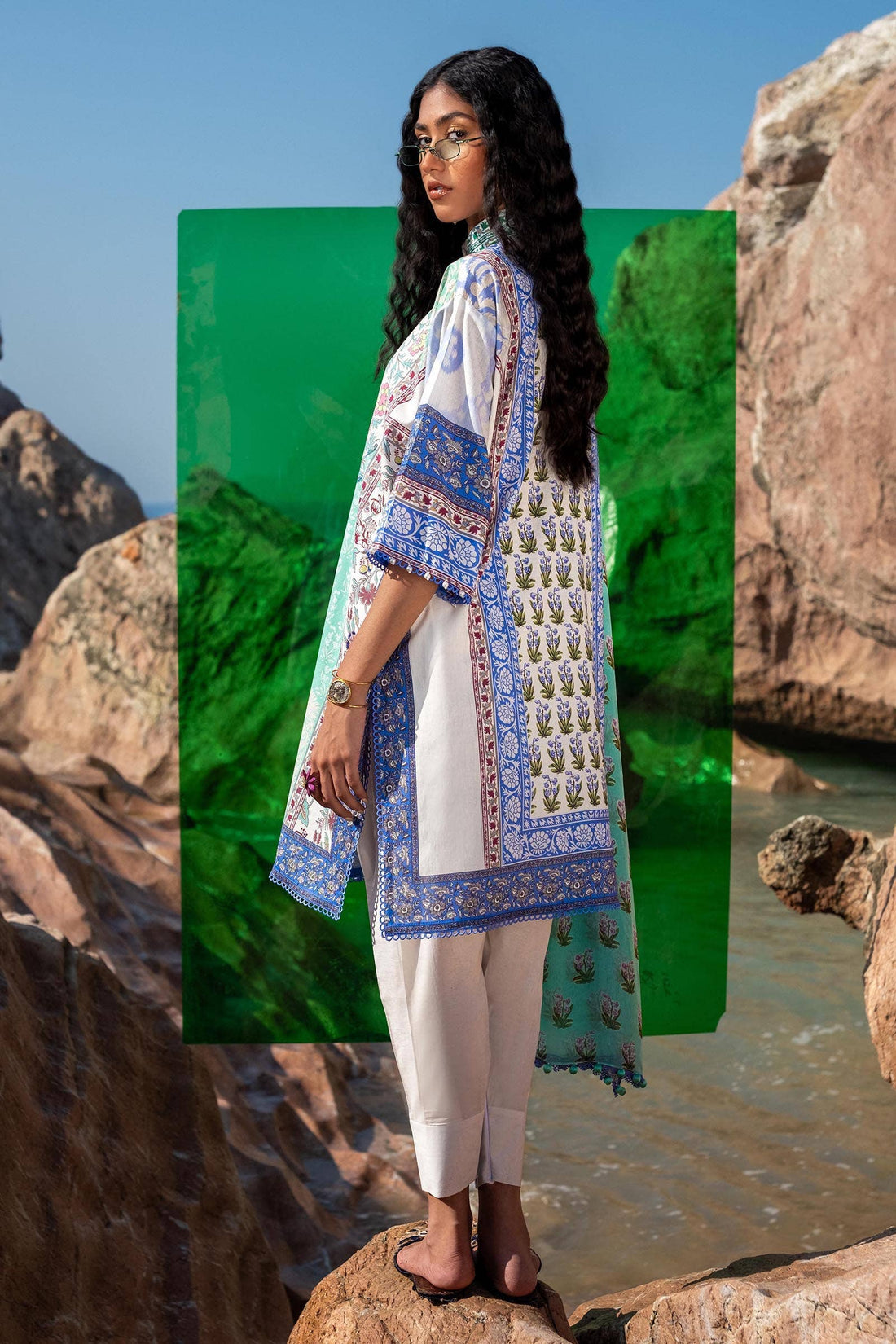 Sana Safinaz | Mahay Spring 24 | H241-003B-2BI - Libasekhas