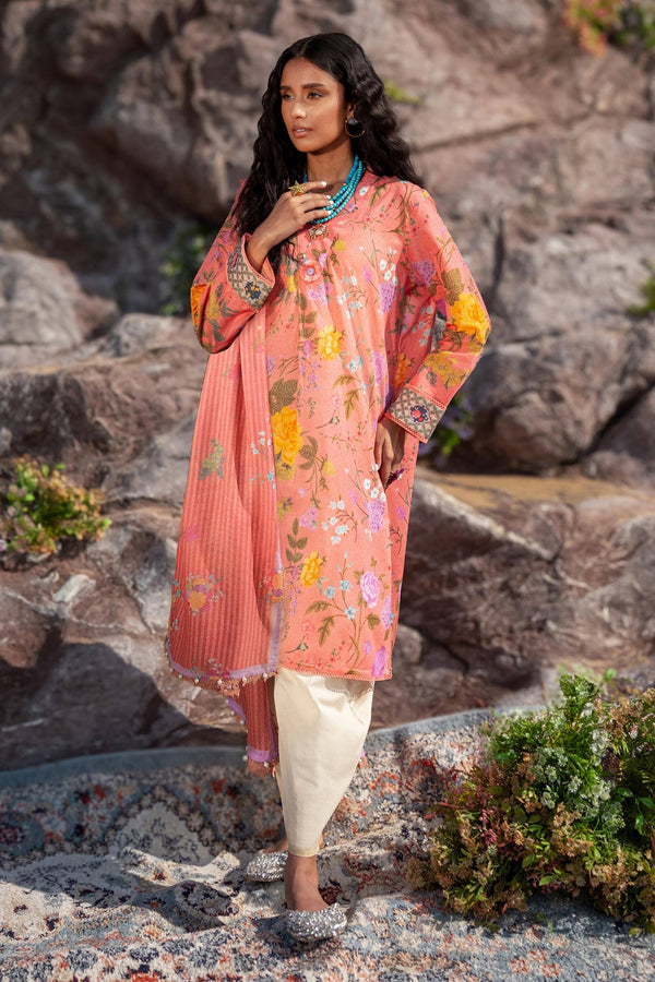 Sana Safinaz | Mahay Spring 24 | H241-007A-2S - by - Libasekhas UK - Registered Vendor of : Sana Safinaz - 100% Original Designer Dresss
