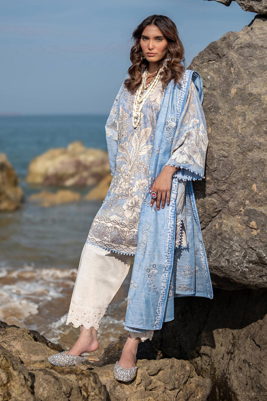 Sana Safinaz | Mahay Spring 24 | H241-009A-2DD - Libasekhas