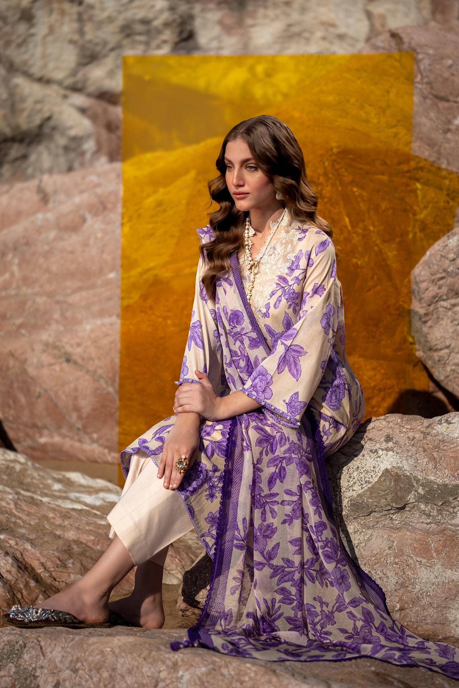 Sana Safinaz | Mahay Spring 24 | H241-001B-3CI - Libasekhas