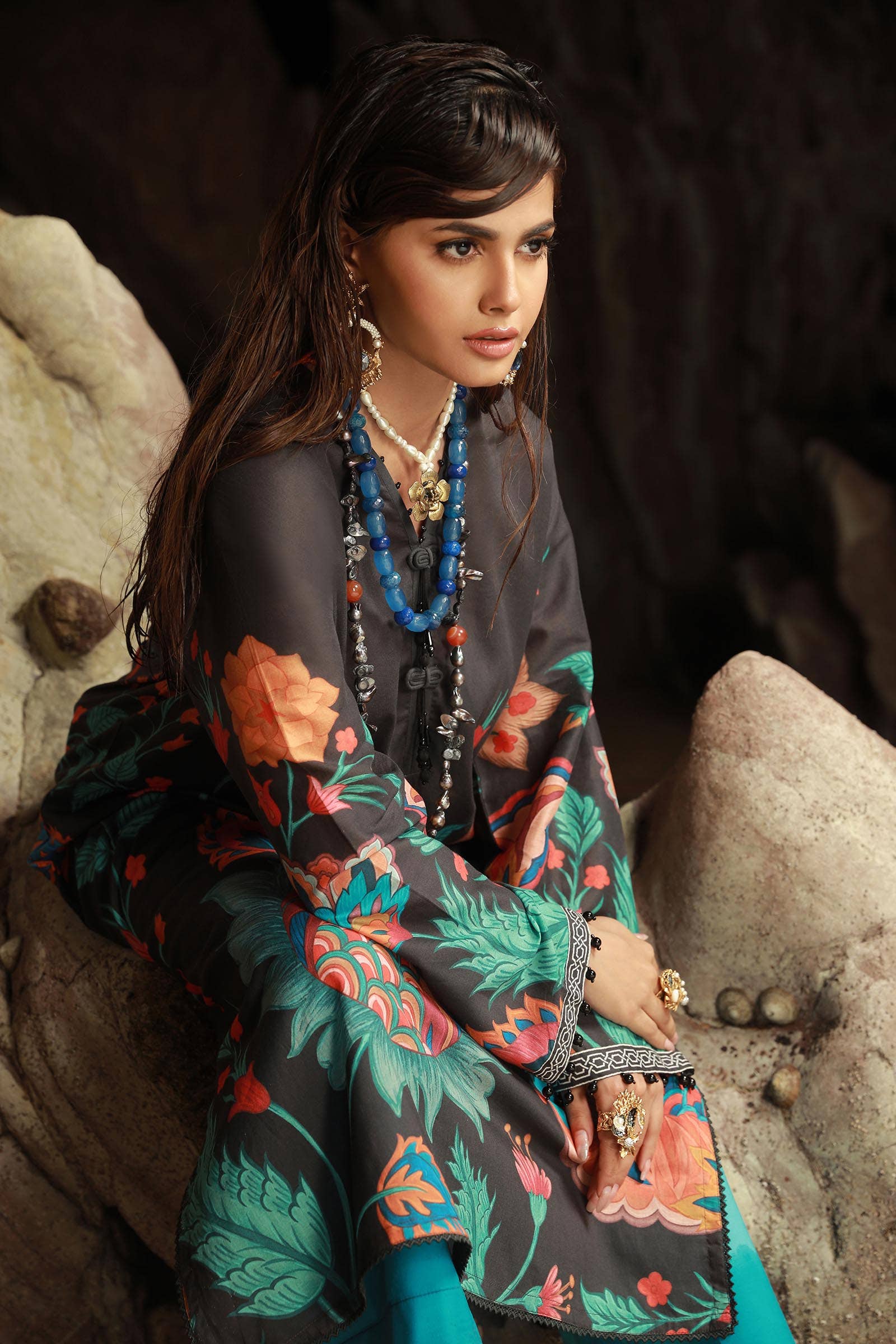Sana Safinaz | Mahay Spring 24 | H241-011A-2C - by - Libasekhas UK - Registered Vendor of : Sana Safinaz - 100% Original Designer Dresss