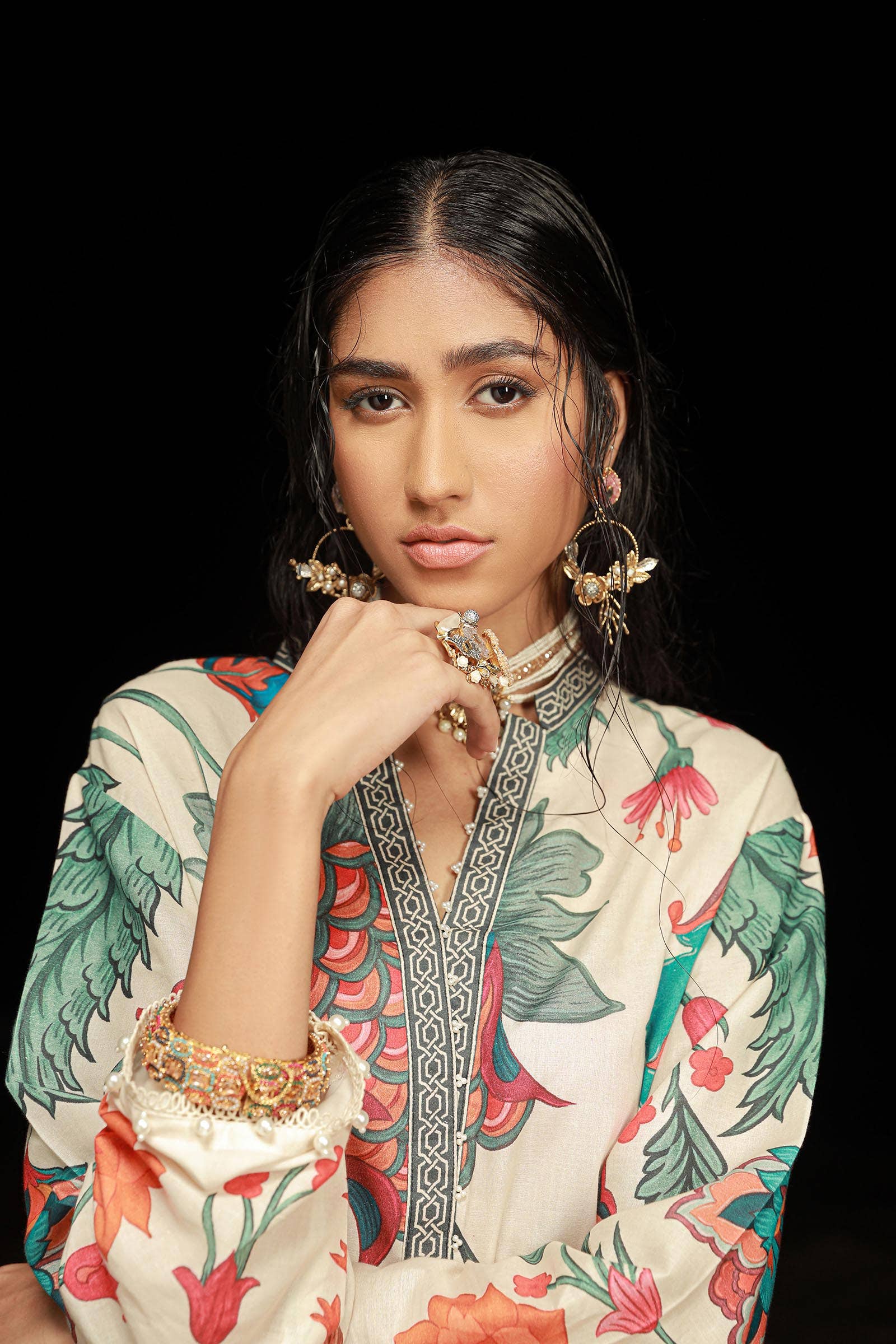 Sana Safinaz | Mahay Spring 24 | H241-011B-2C - by - Libasekhas UK - Registered Vendor of : Sana Safinaz - 100% Original Designer Dresss