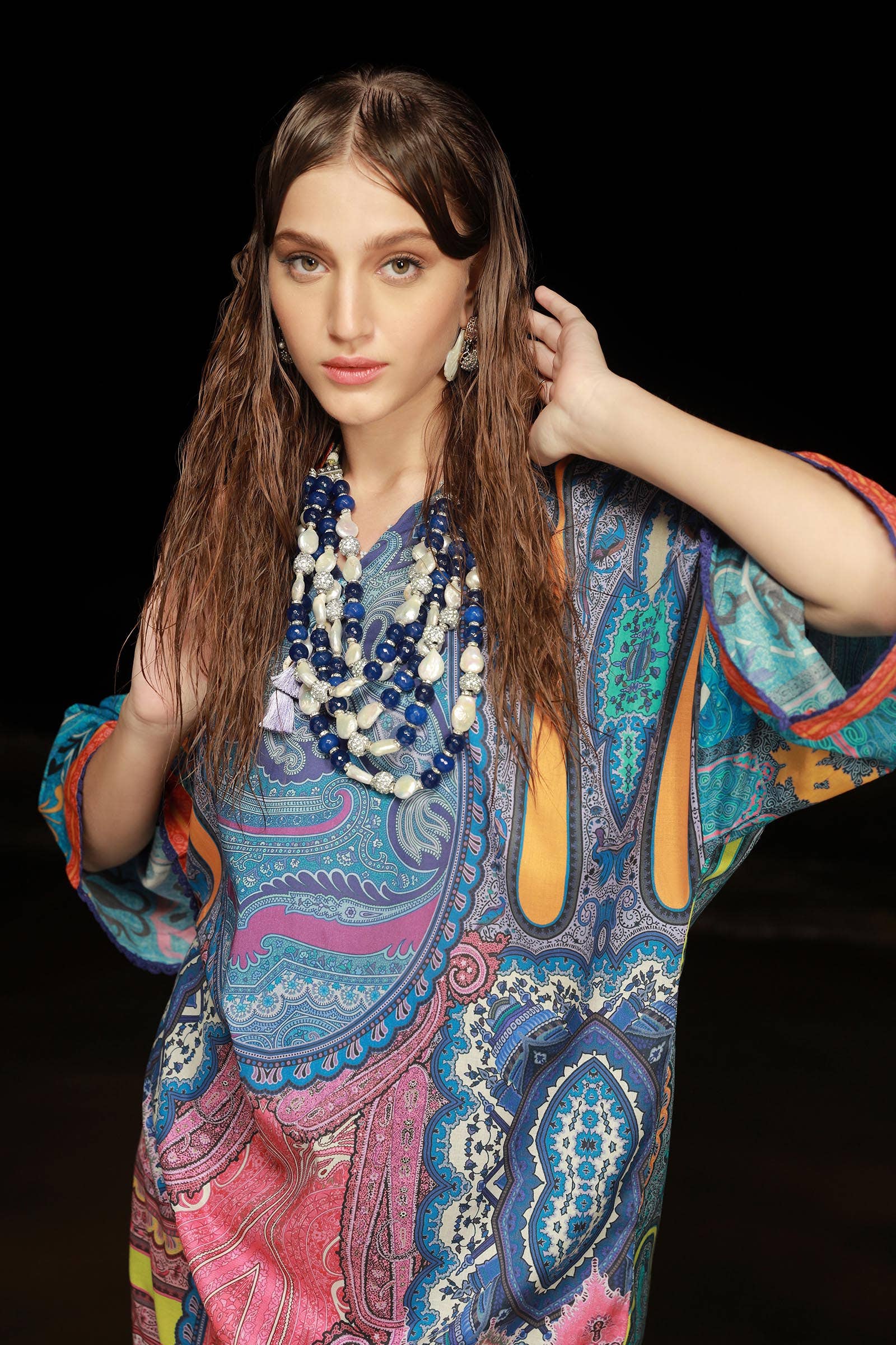 Sana Safinaz | Mahay Spring 24 | H241-012B-2C - by - Libasekhas UK - Registered Vendor of : Sana Safinaz - 100% Original Designer Dresss