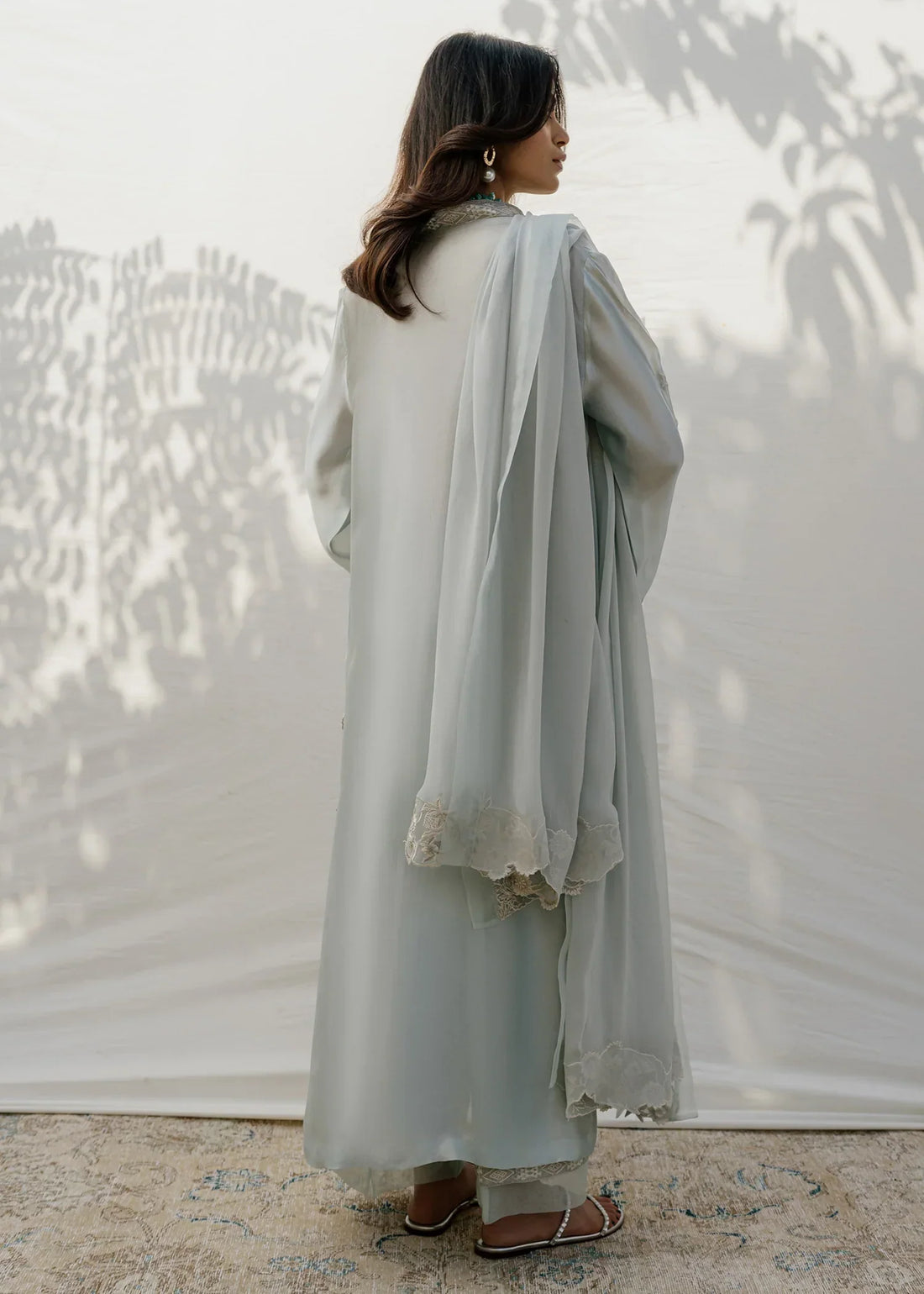 Mahgul | Eid Edit 2024 | Silver Light - by - Libasekhas UK - Registered Vendor of : Mahgul - 100% Original Designer Dresss